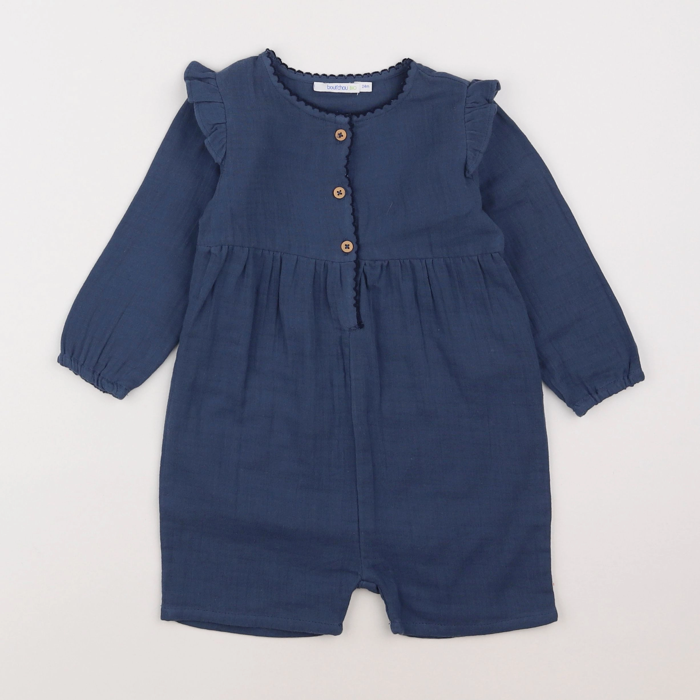 Boutchou - combinaison bleu - 2 ans