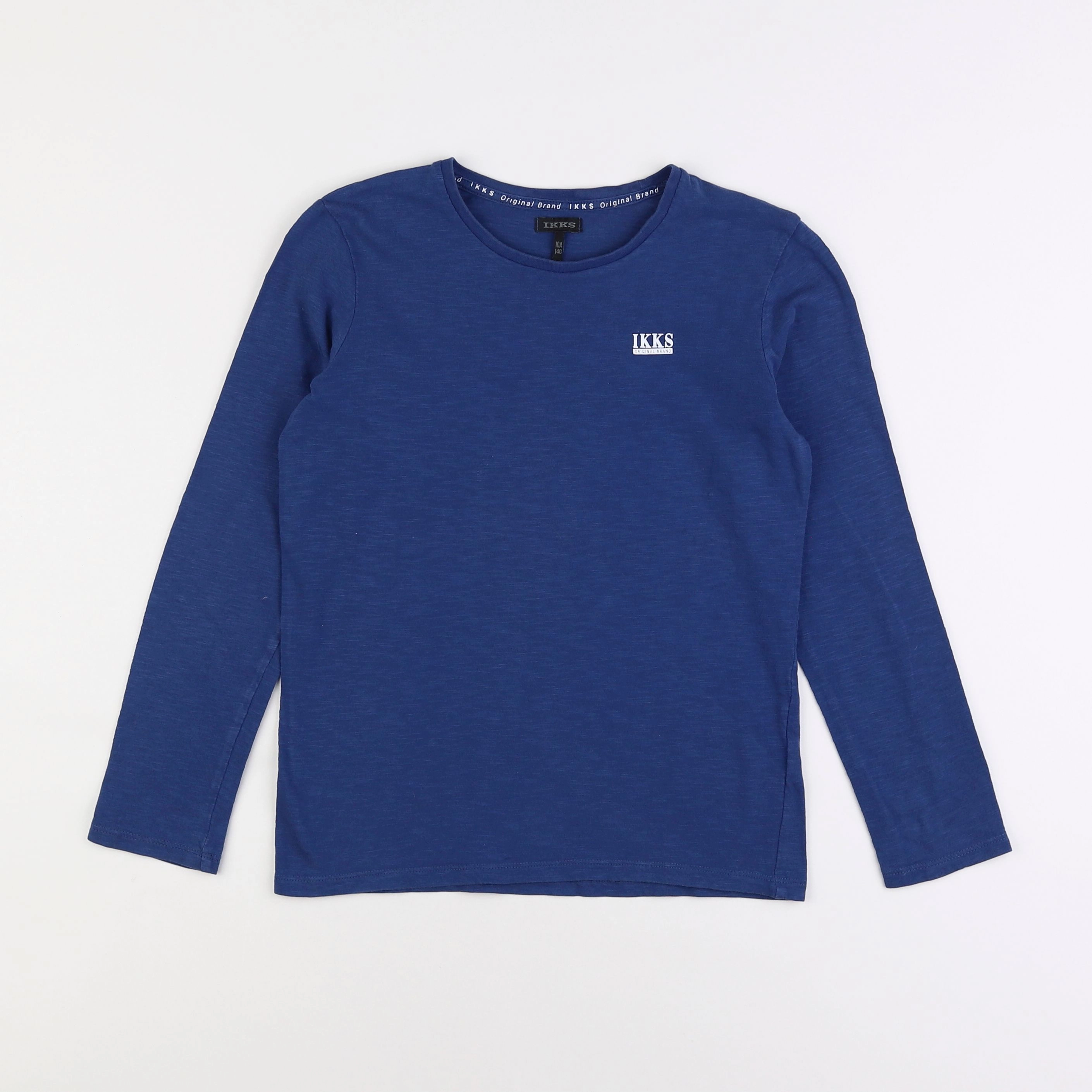 IKKS - tee-shirt bleu - 10 ans