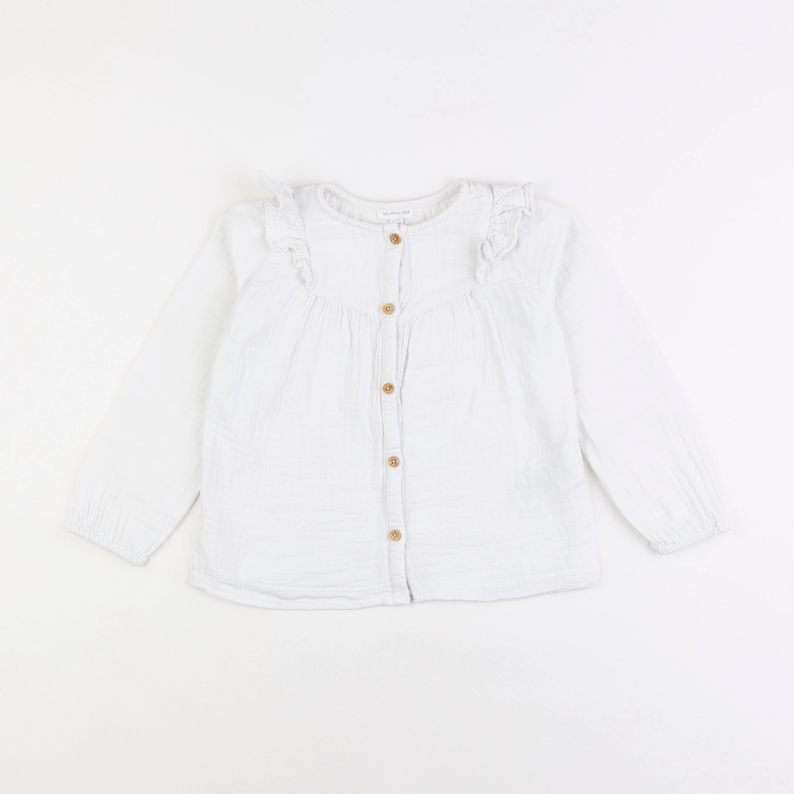 Vertbaudet - blouse blanc - 5 ans