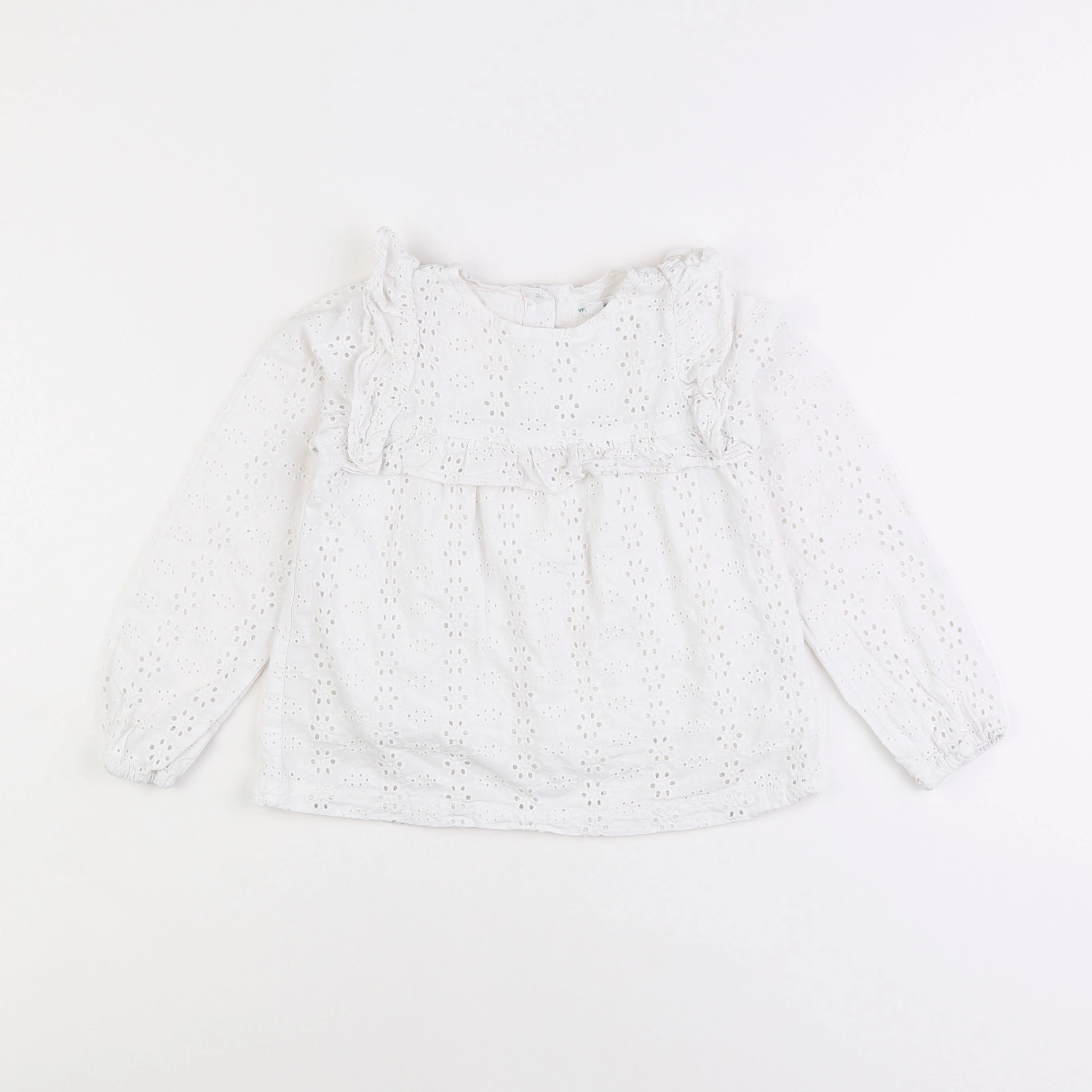 Vertbaudet - blouse blanc - 6 ans