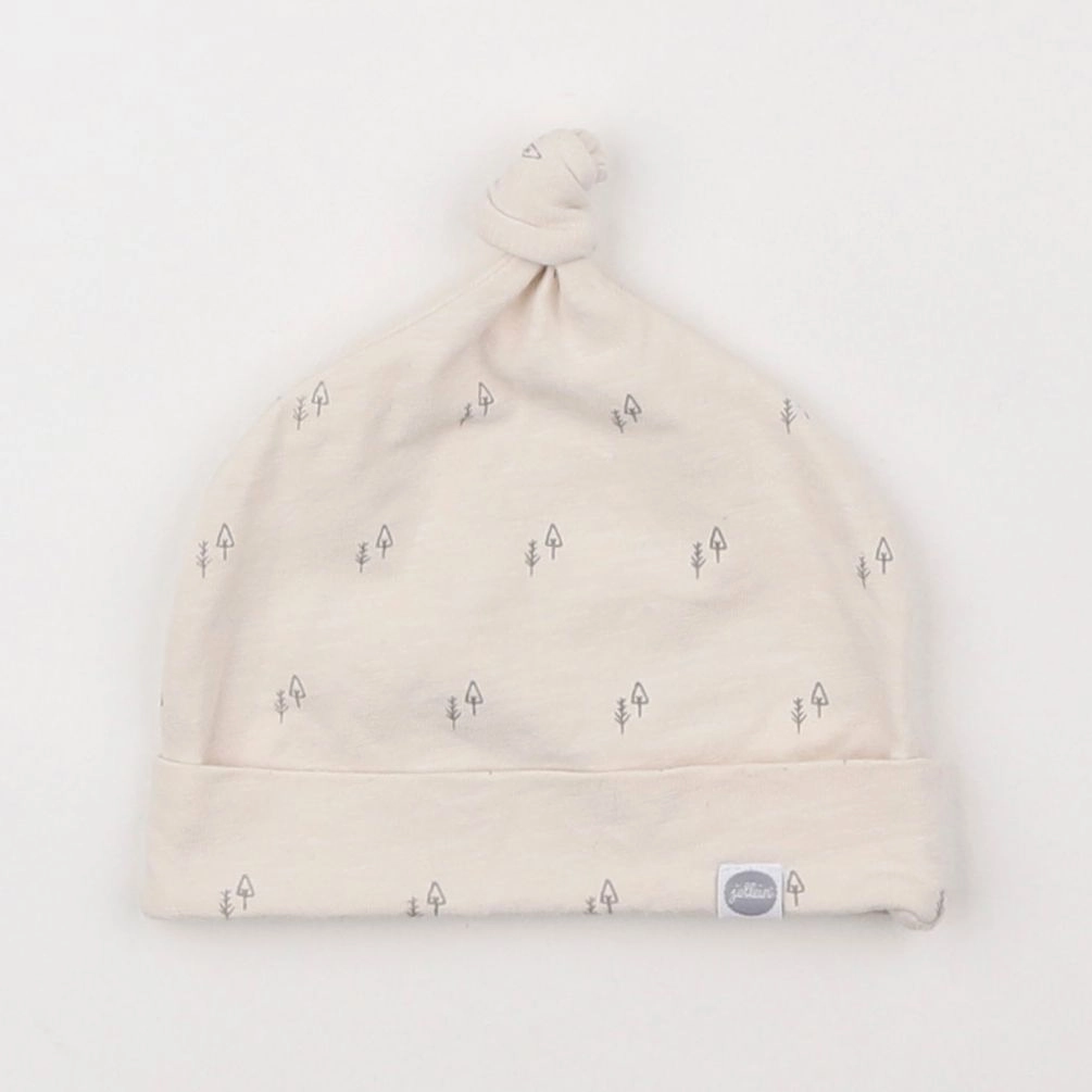 Jollein - bonnet de naissance beige - 6/12 mois