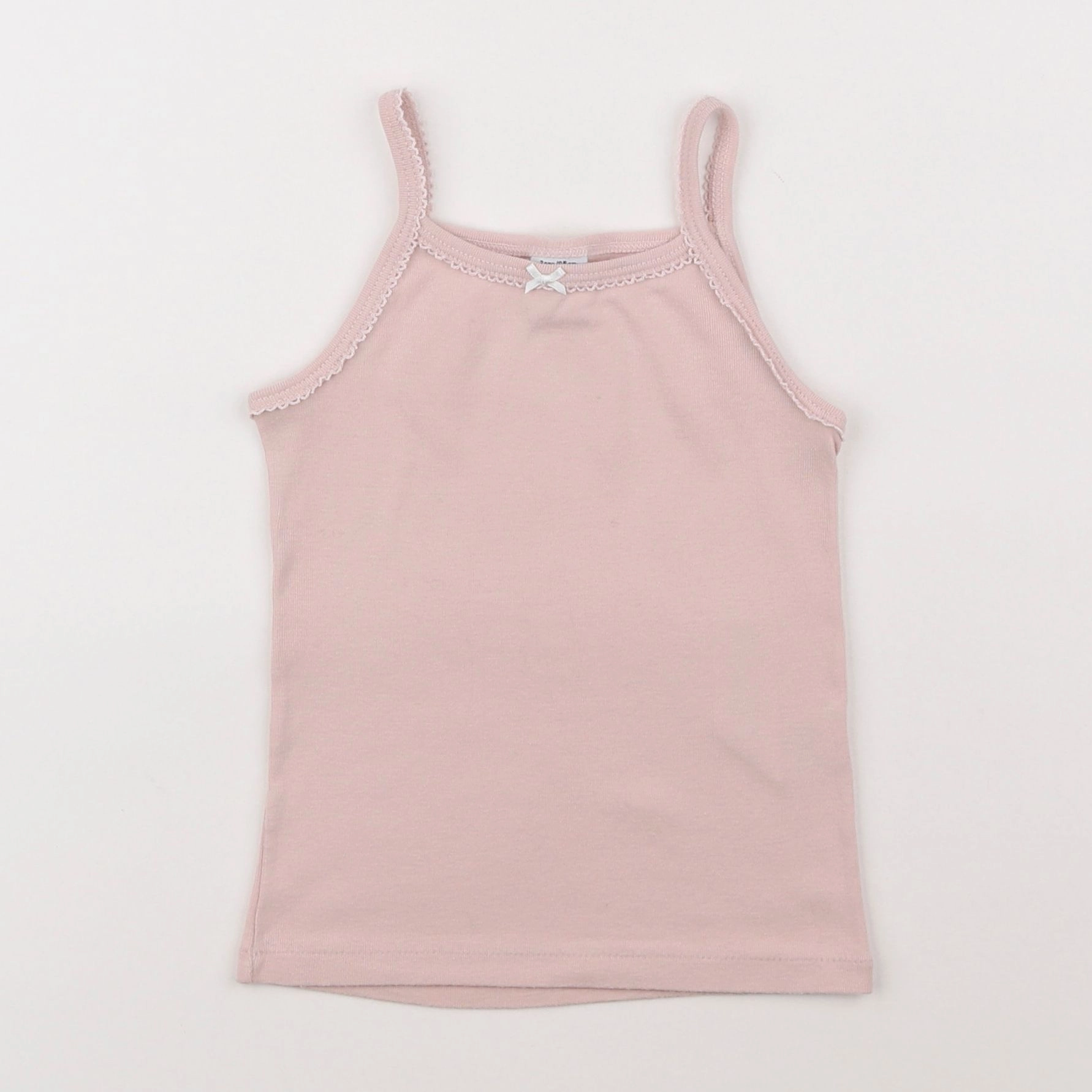 Petit Bateau - maillot de corps rose - 3 ans