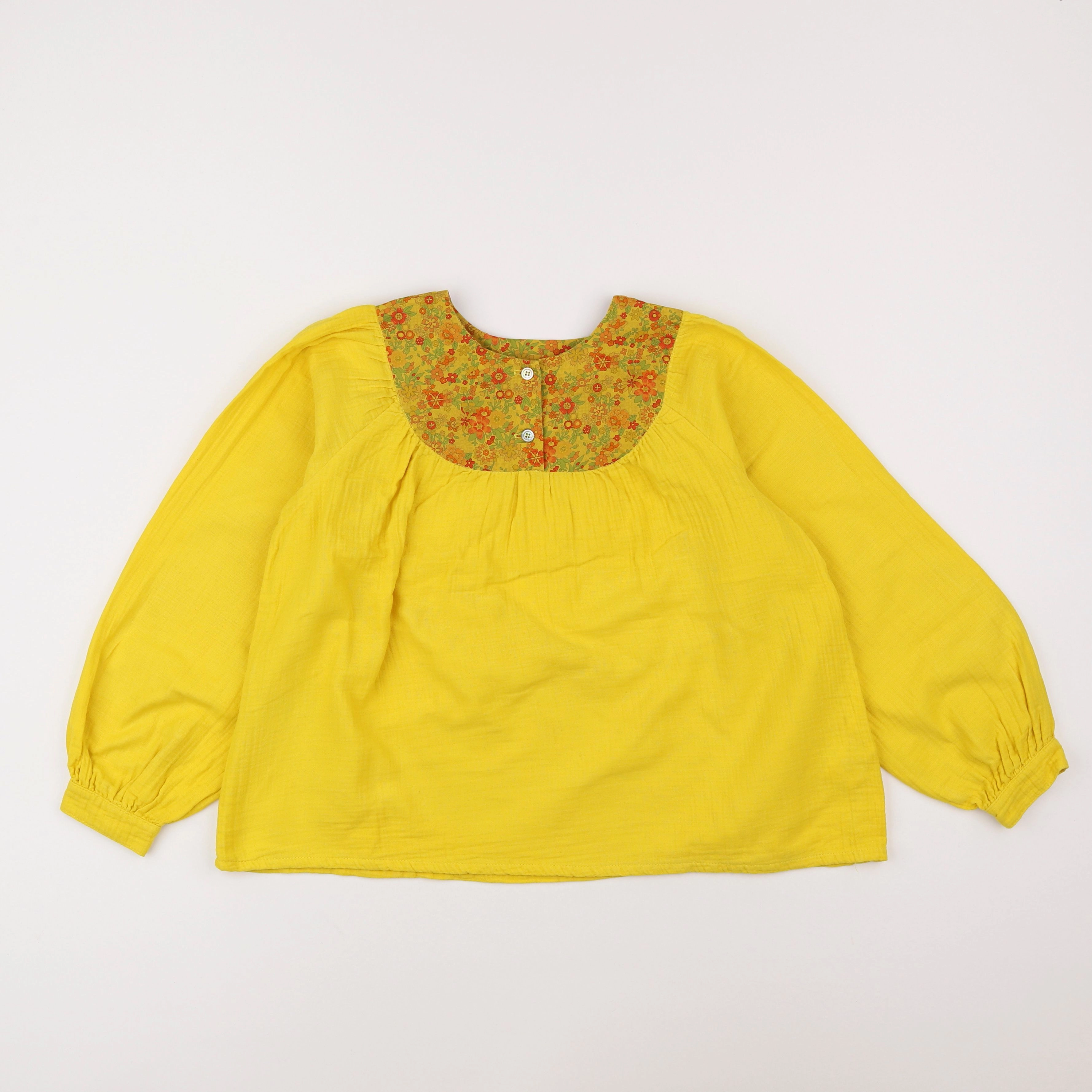 Bonton - blouse jaune - 10 ans