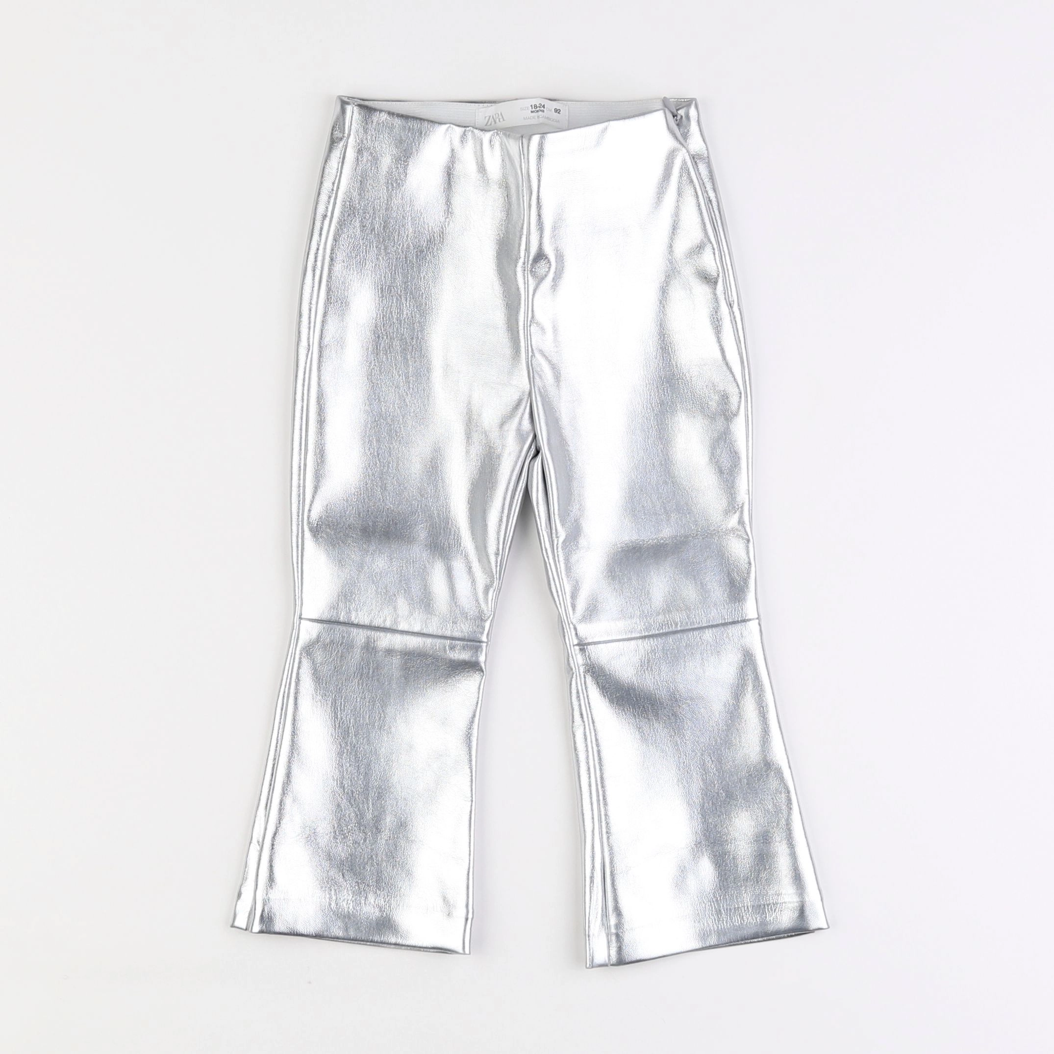 Zara - pantalon argent - 18 mois à 2 ans