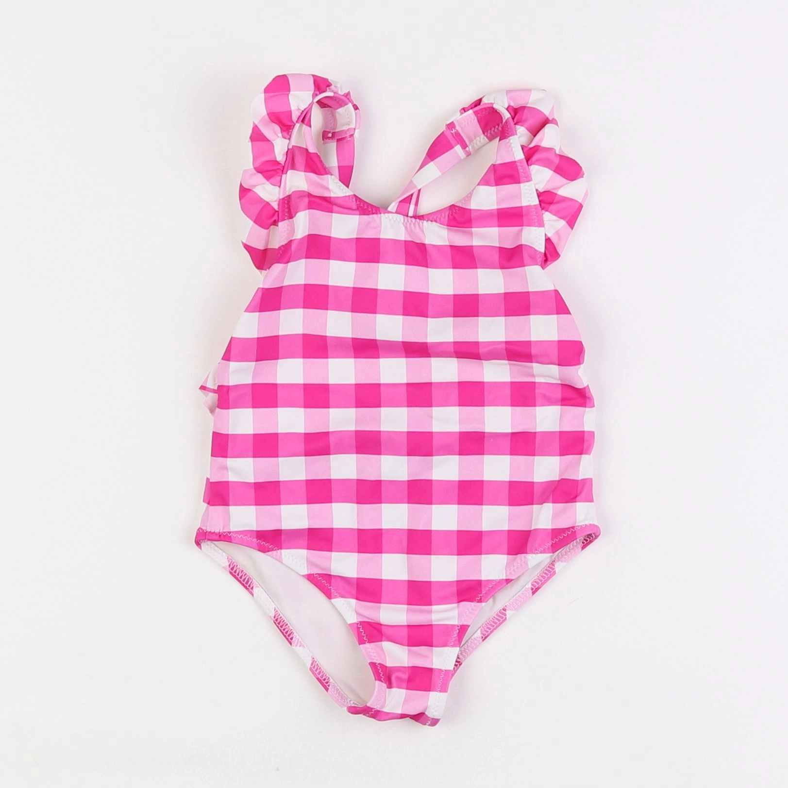 Jacadi - maillot de bain blanc, rose - 2 ans