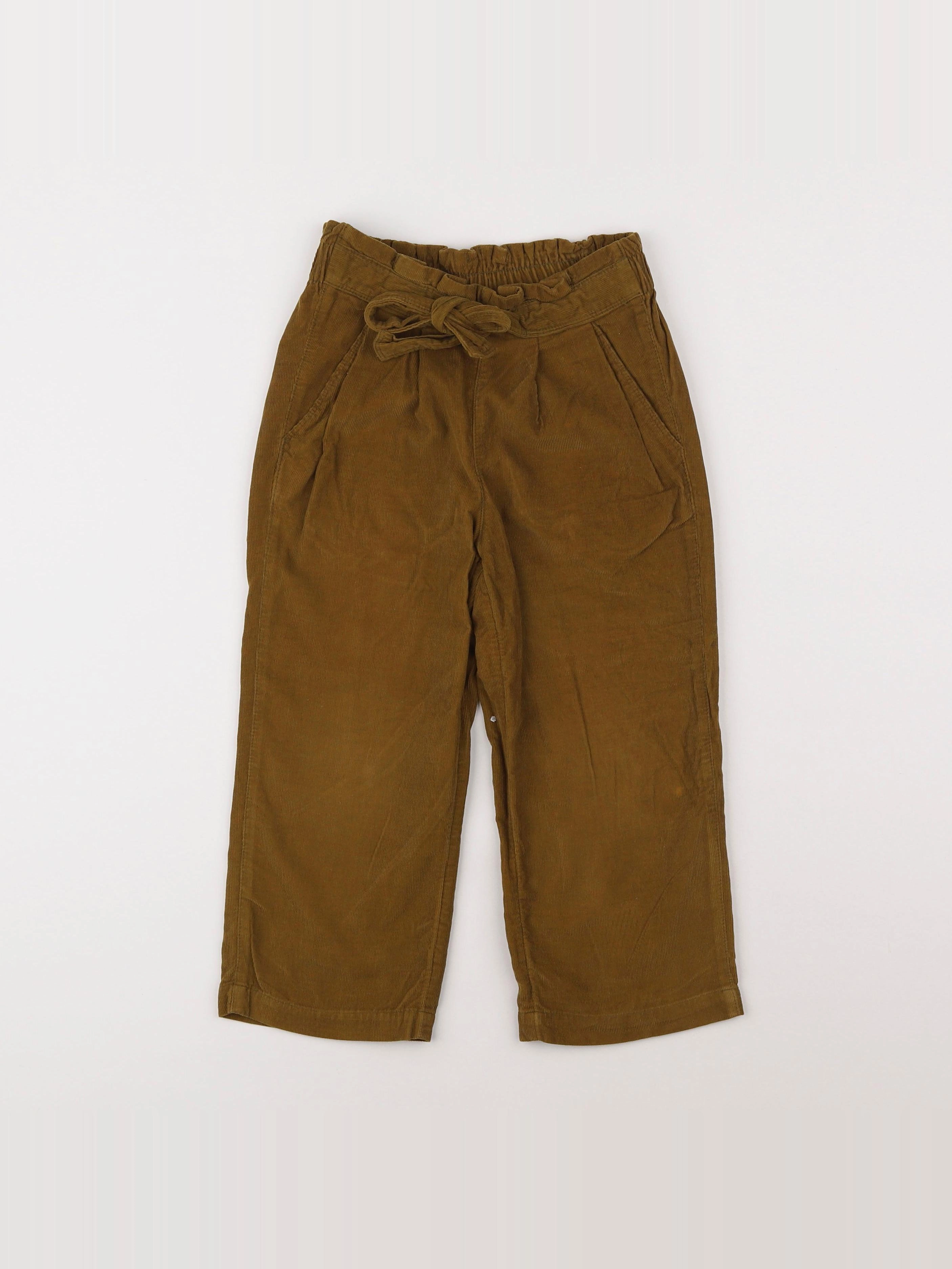 Cyrillus - pantalon marron - 6 ans