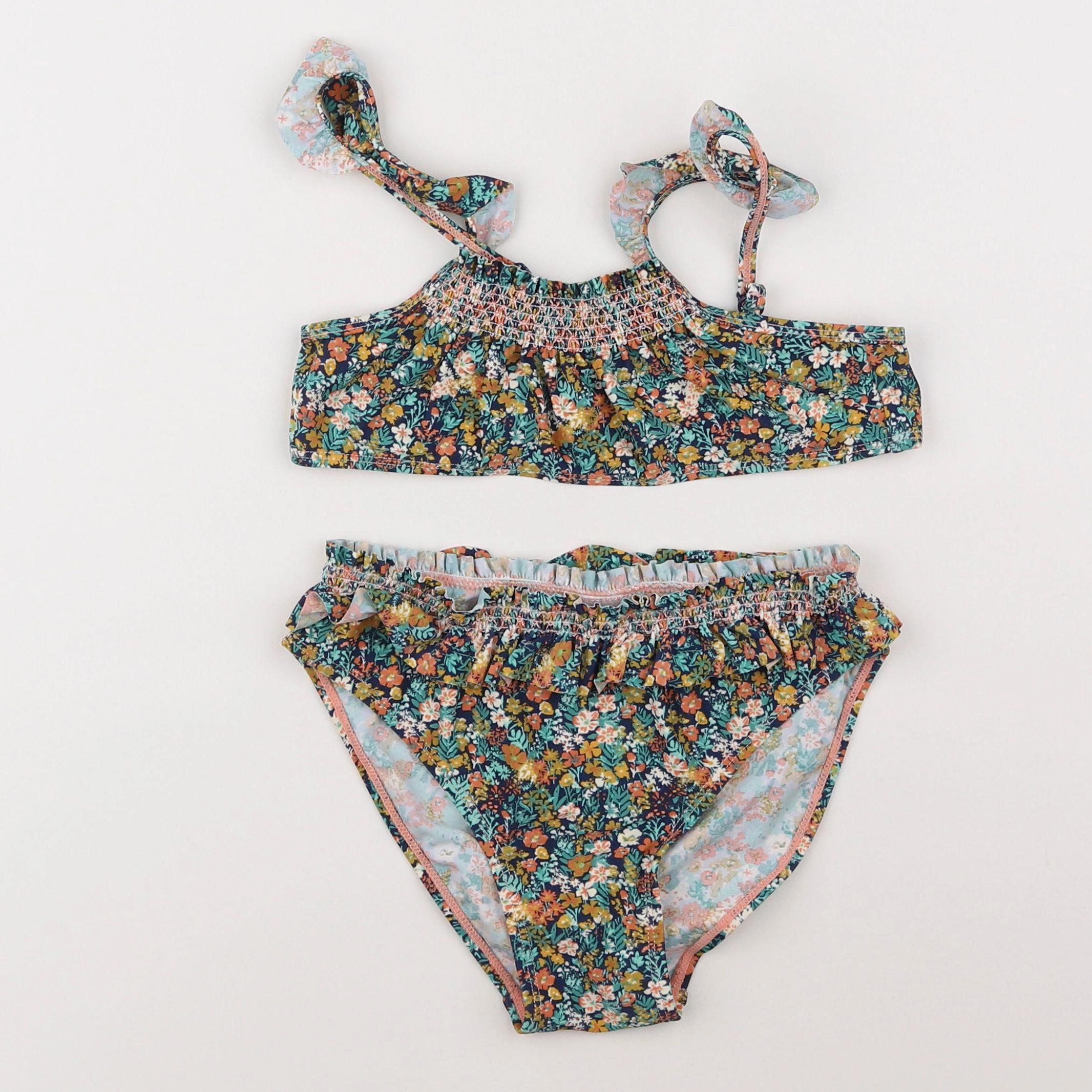 Vertbaudet - maillot de bain multicolore - 10 ans