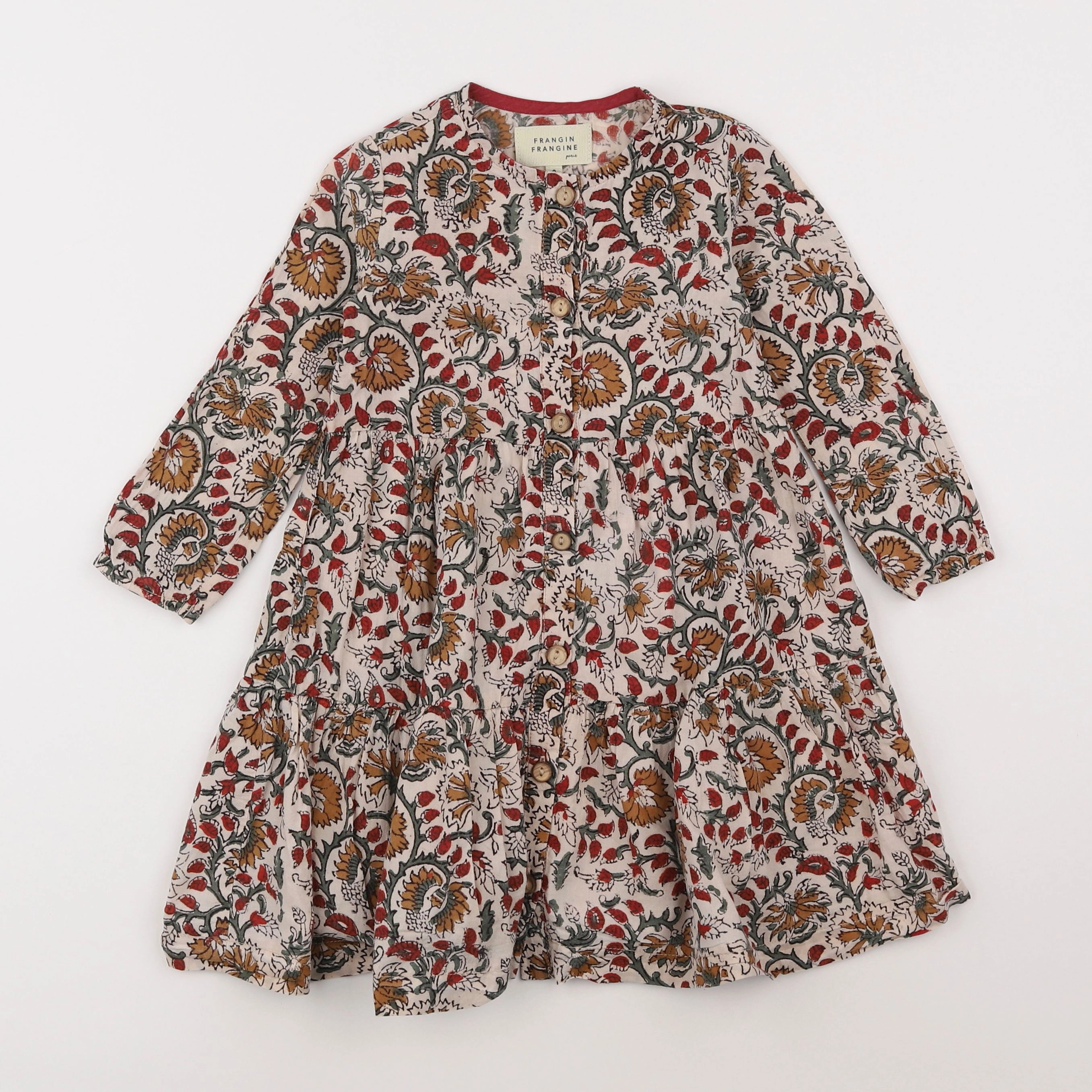 Frangin Frangine - robe multicolore - 3 ans