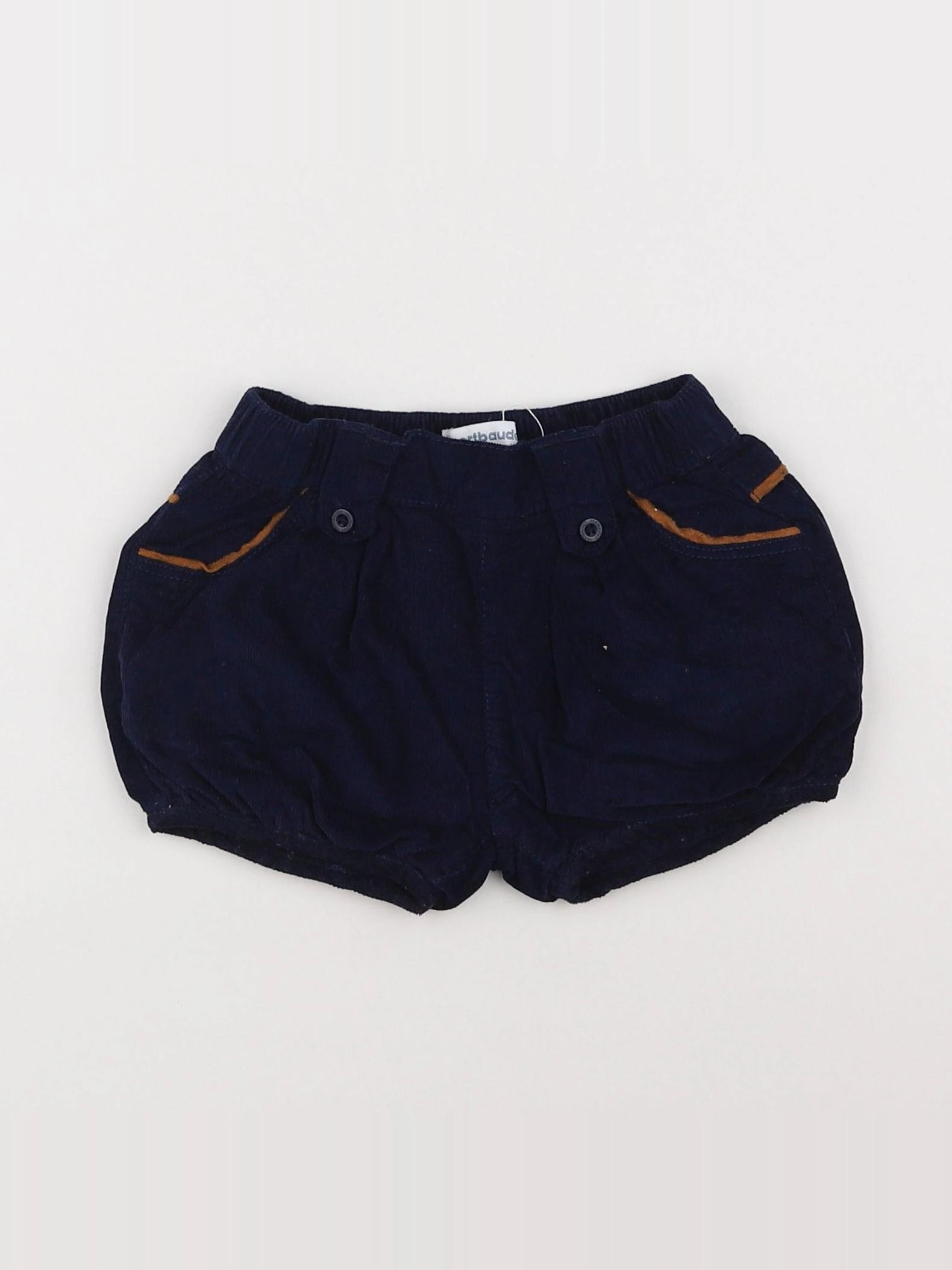 Vertbaudet - short bleu - 18 mois