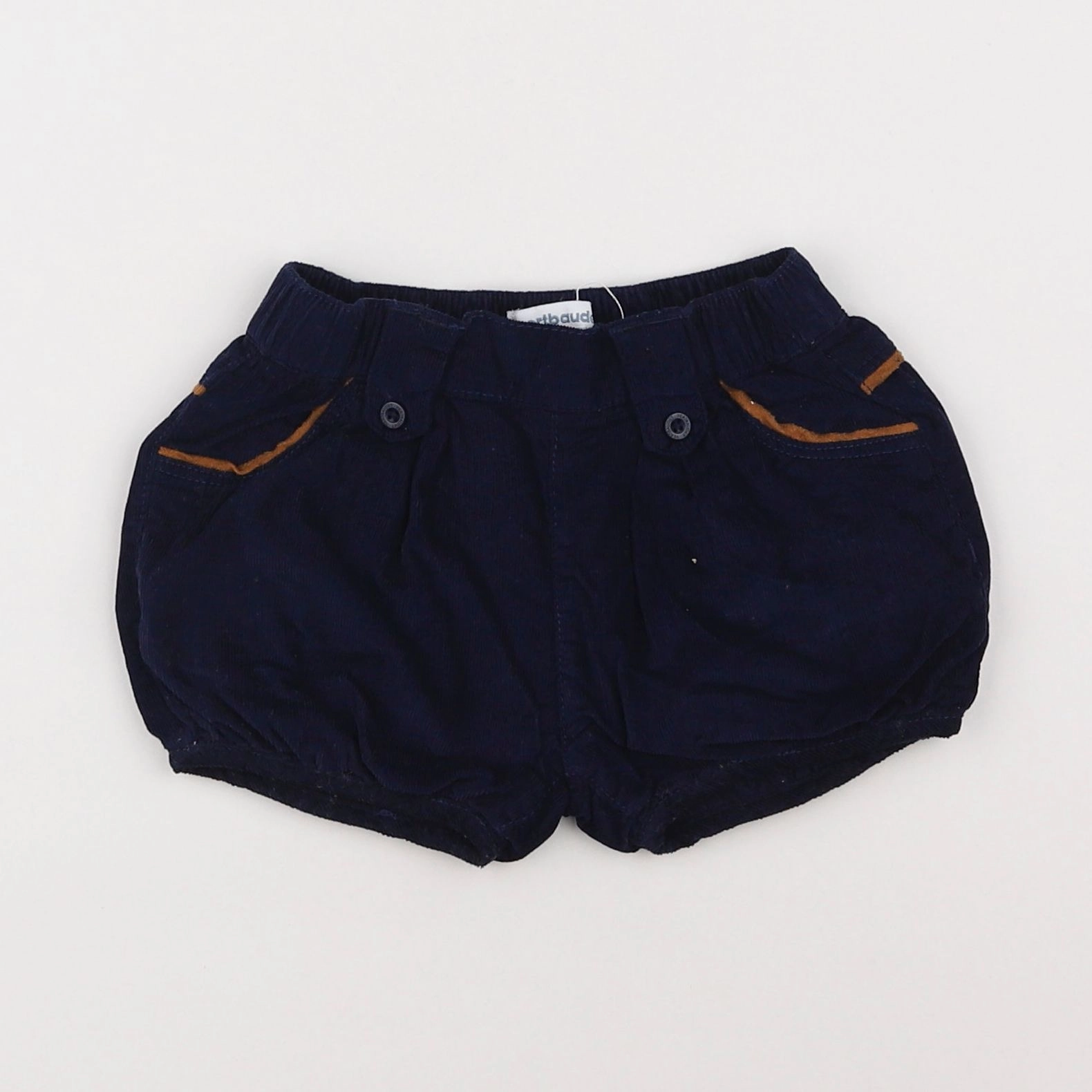 Vertbaudet - short bleu - 18 mois