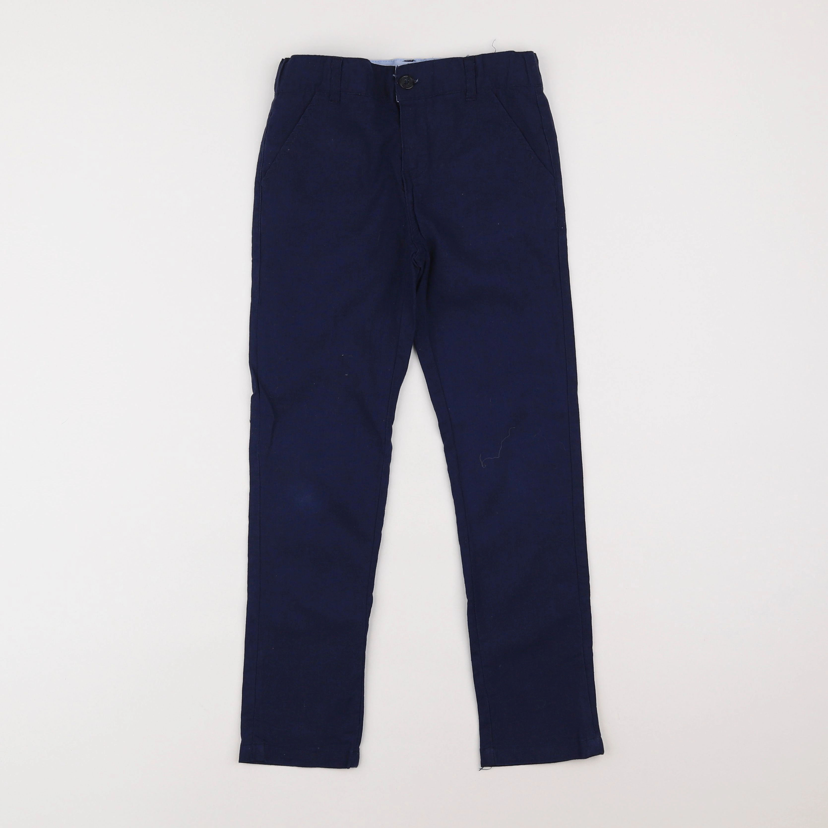 Vertbaudet - pantalon bleu - 7 ans