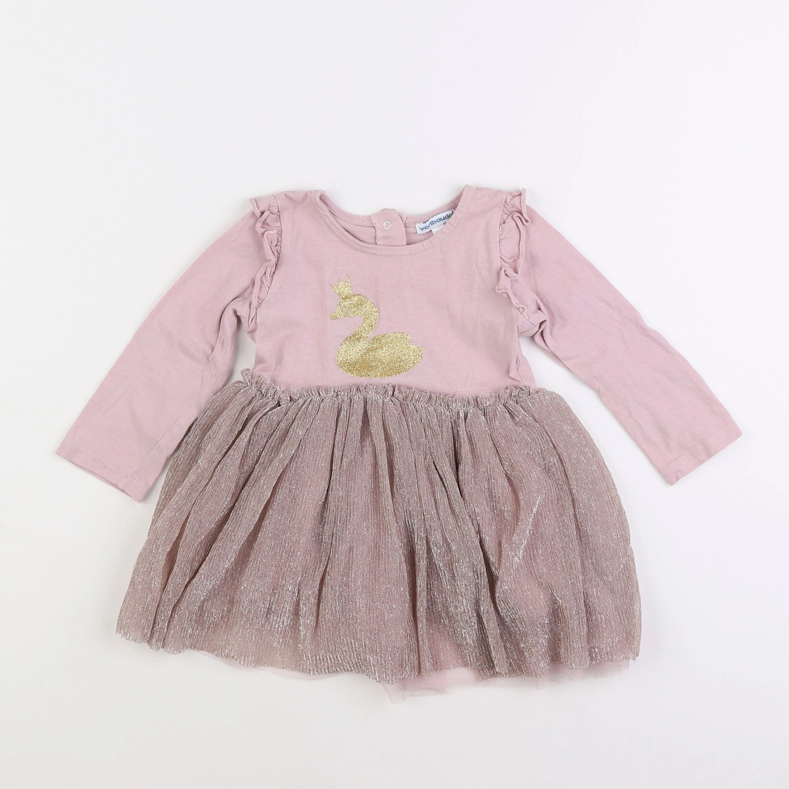 Vertbaudet - robe rose - 3 ans