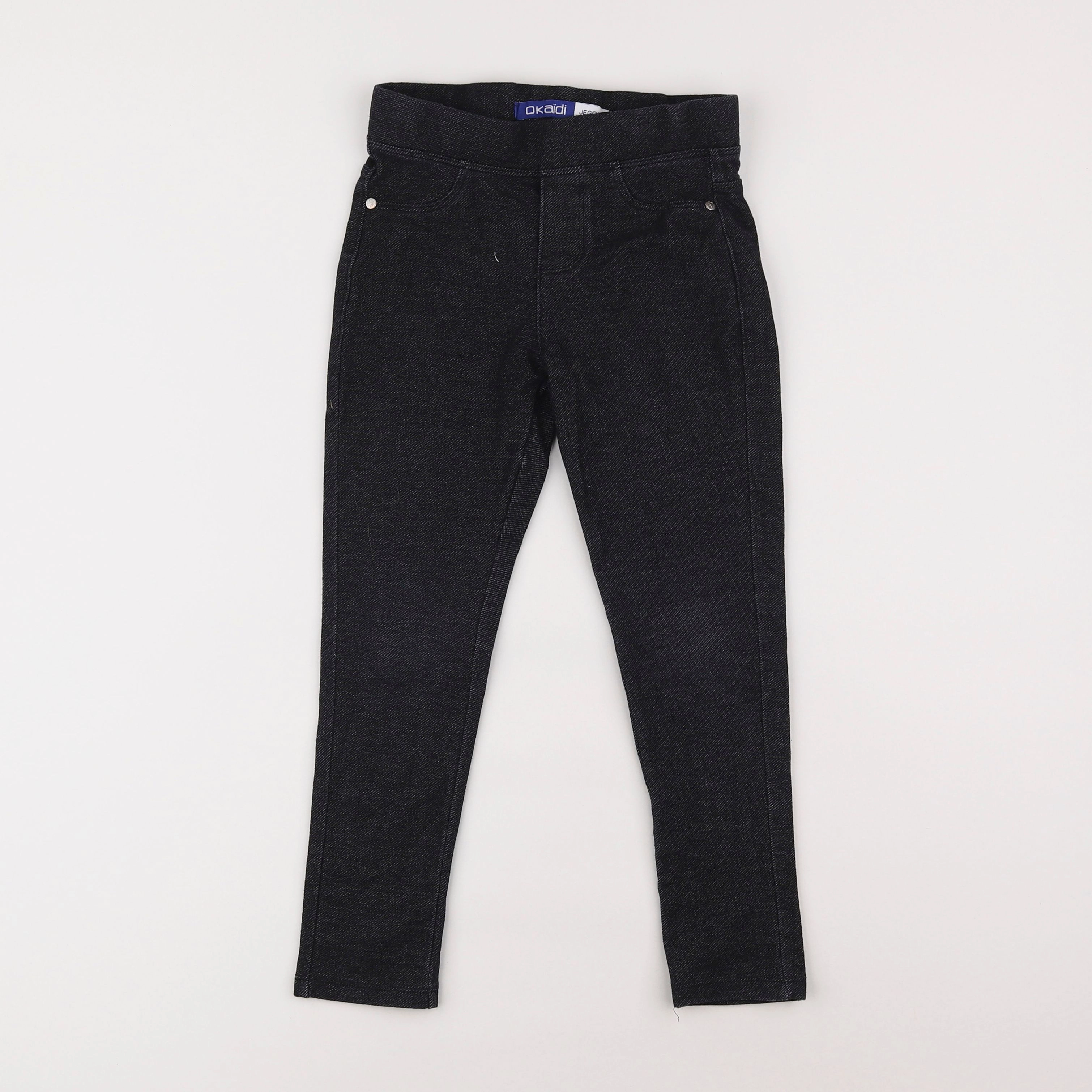 Okaidi - jegging gris - 6 ans