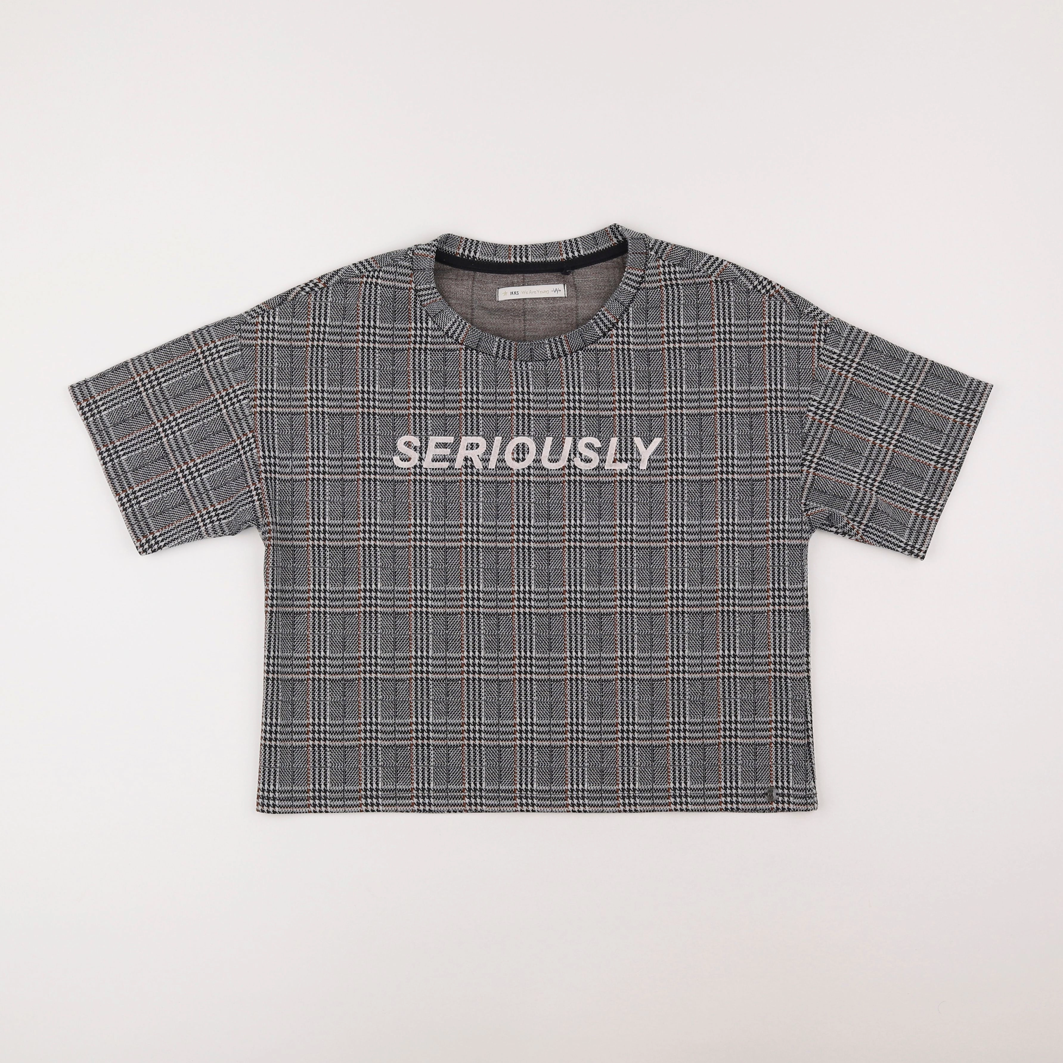IKKS - tee-shirt gris - 14 ans