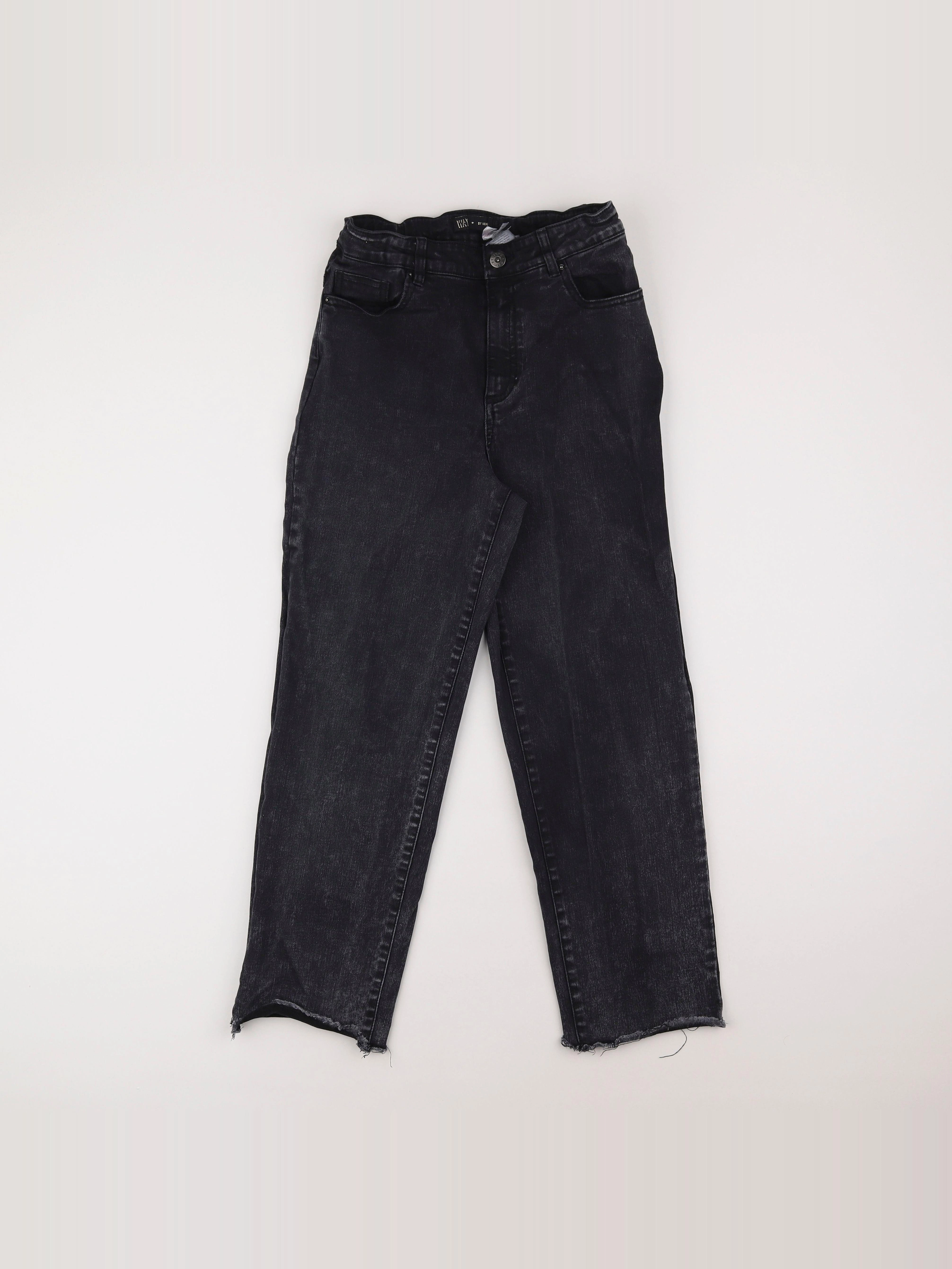 IKKS - jean gris - 14 ans