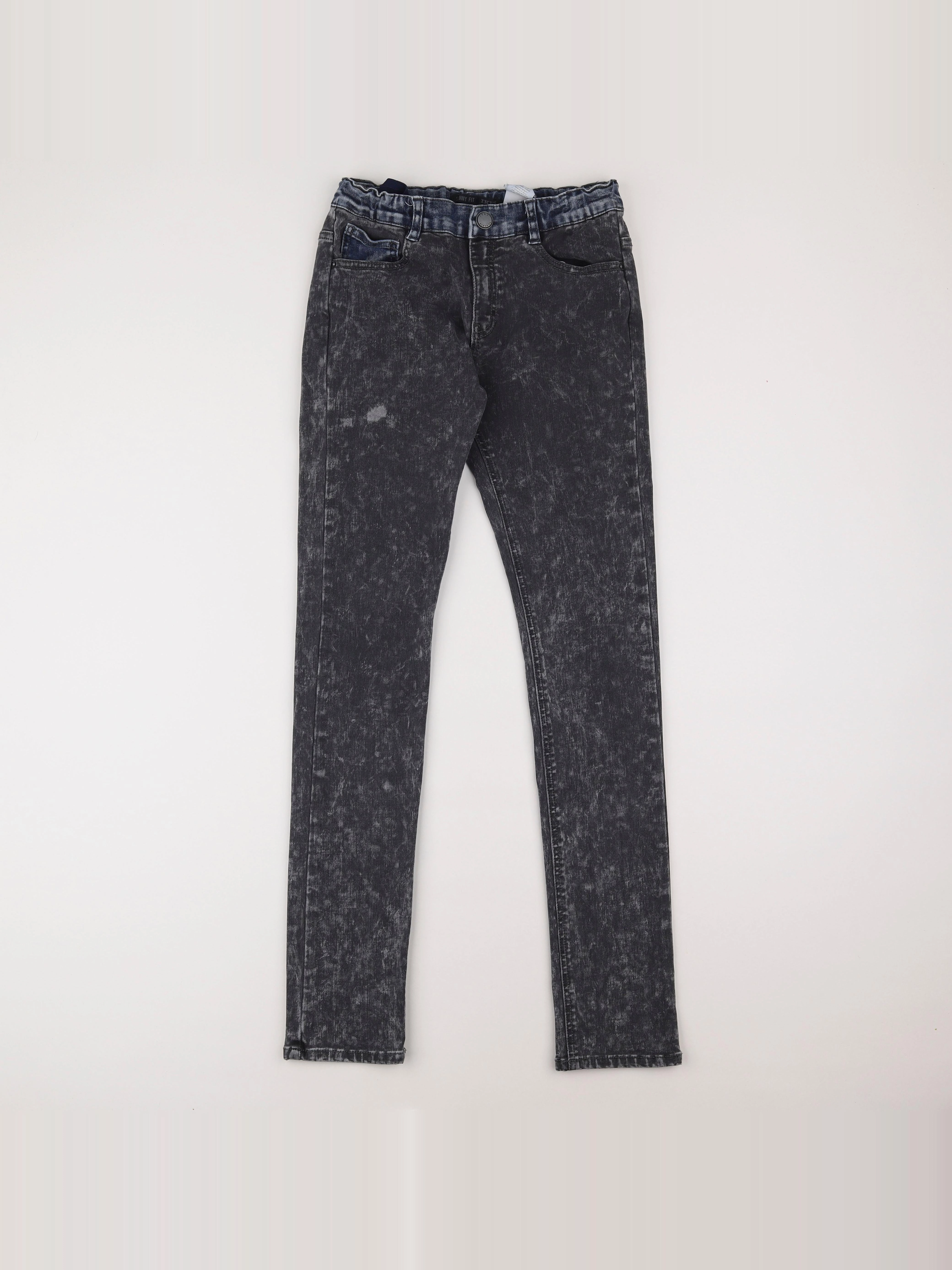 IKKS - jean gris - 14 ans