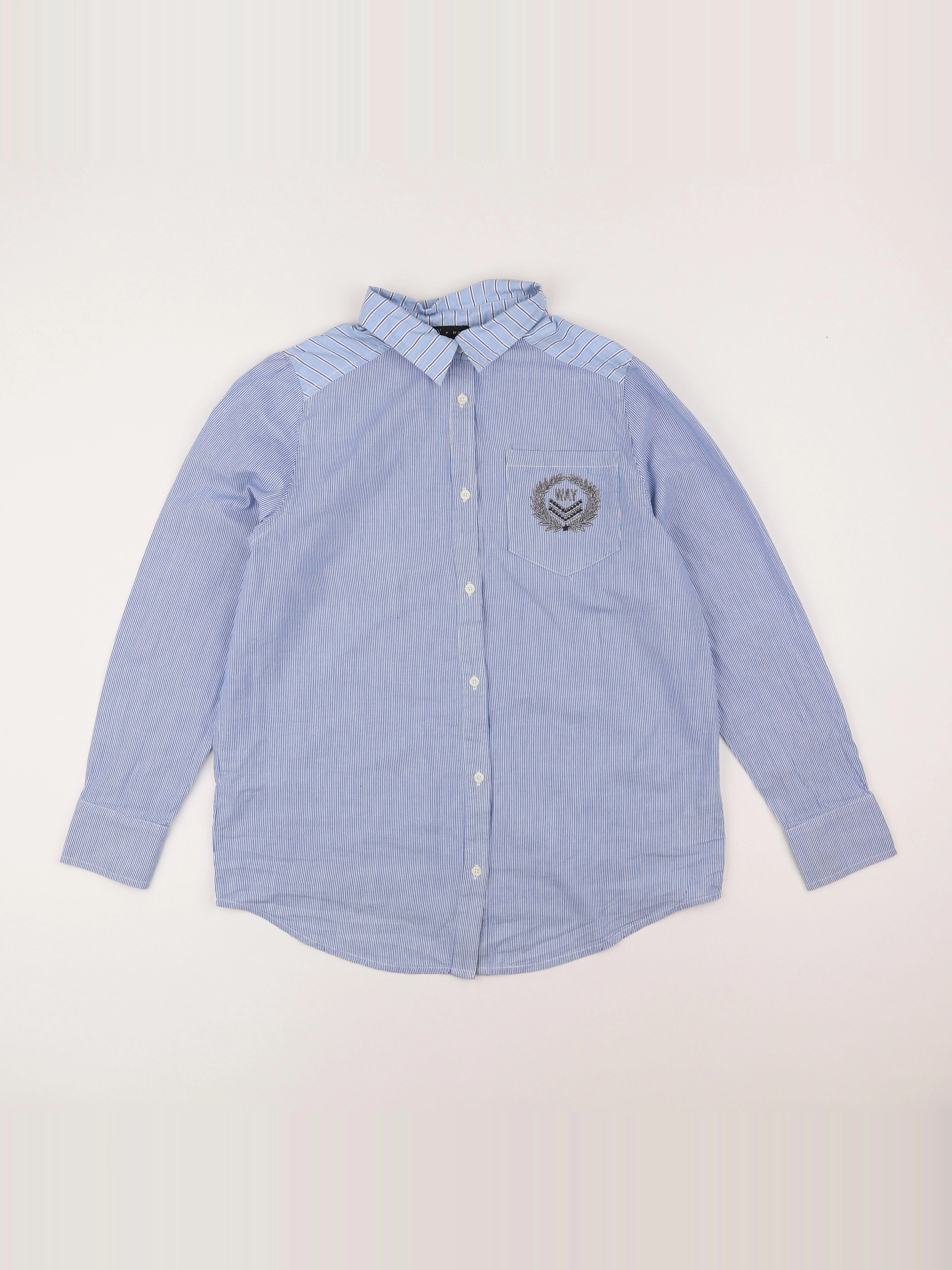 IKKS - chemise bleu - 14 ans