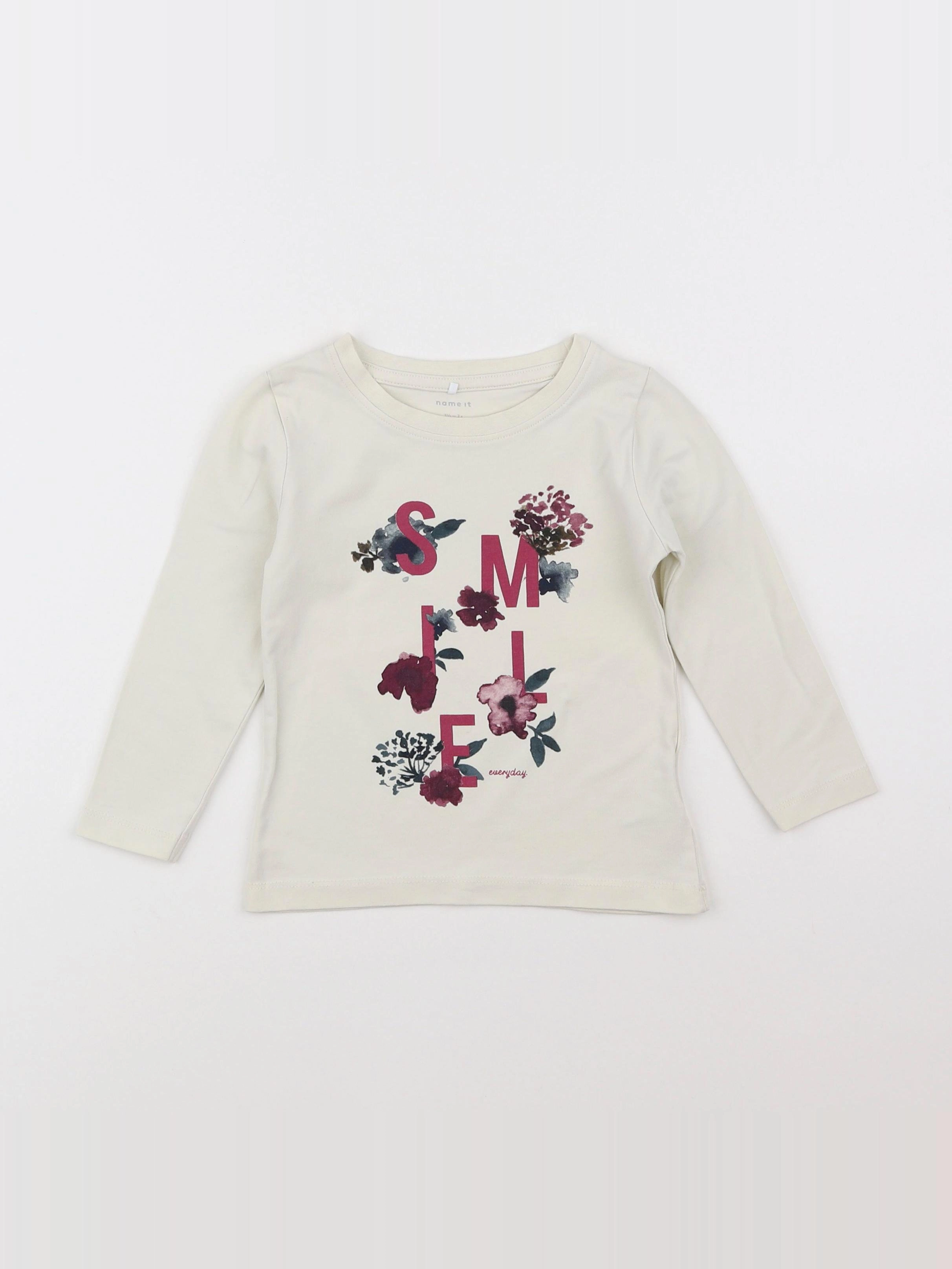 Name it - tee-shirt beige - 18 mois à 2 ans