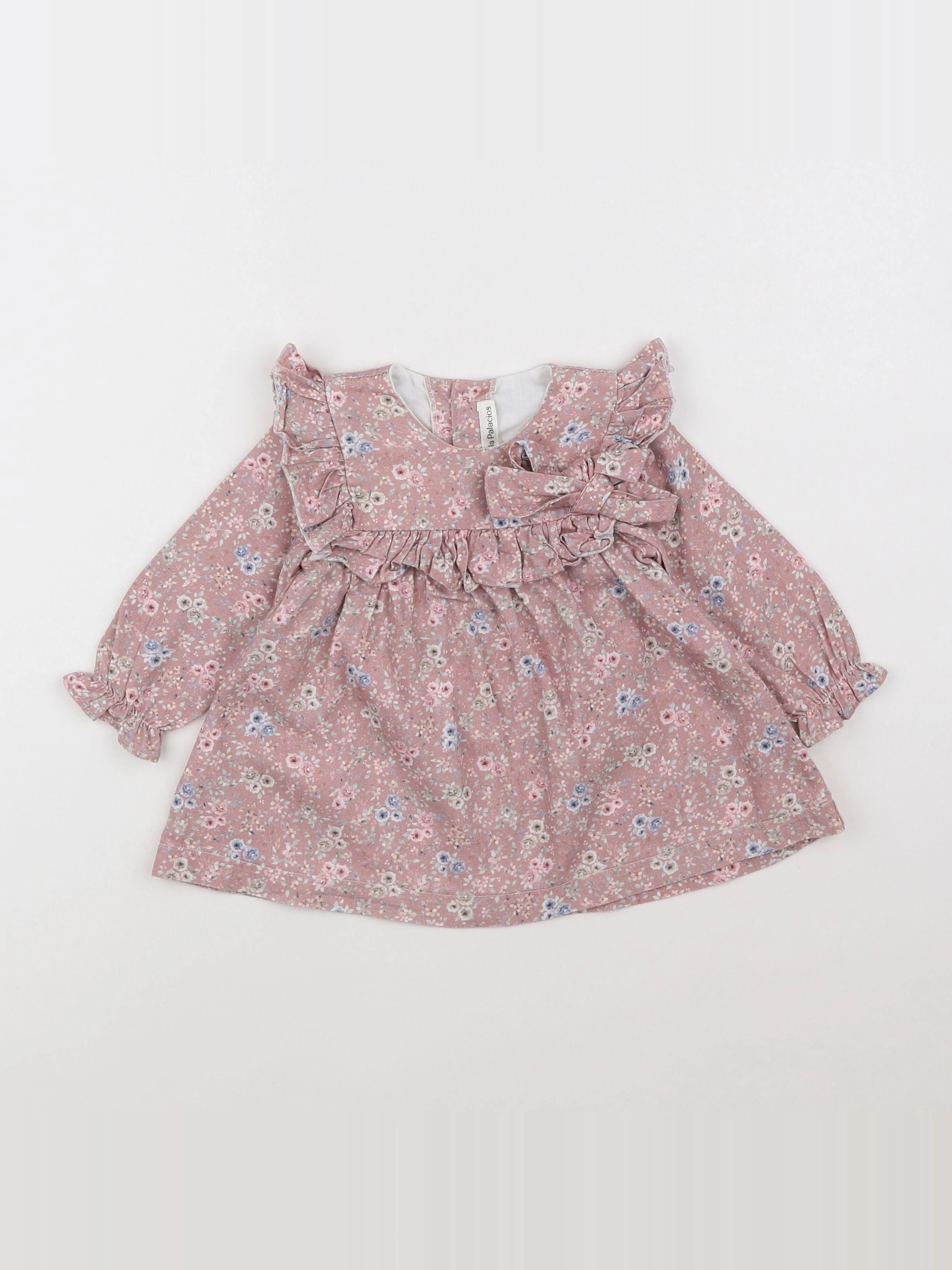 Lola Palacios - robe rose - 12 mois