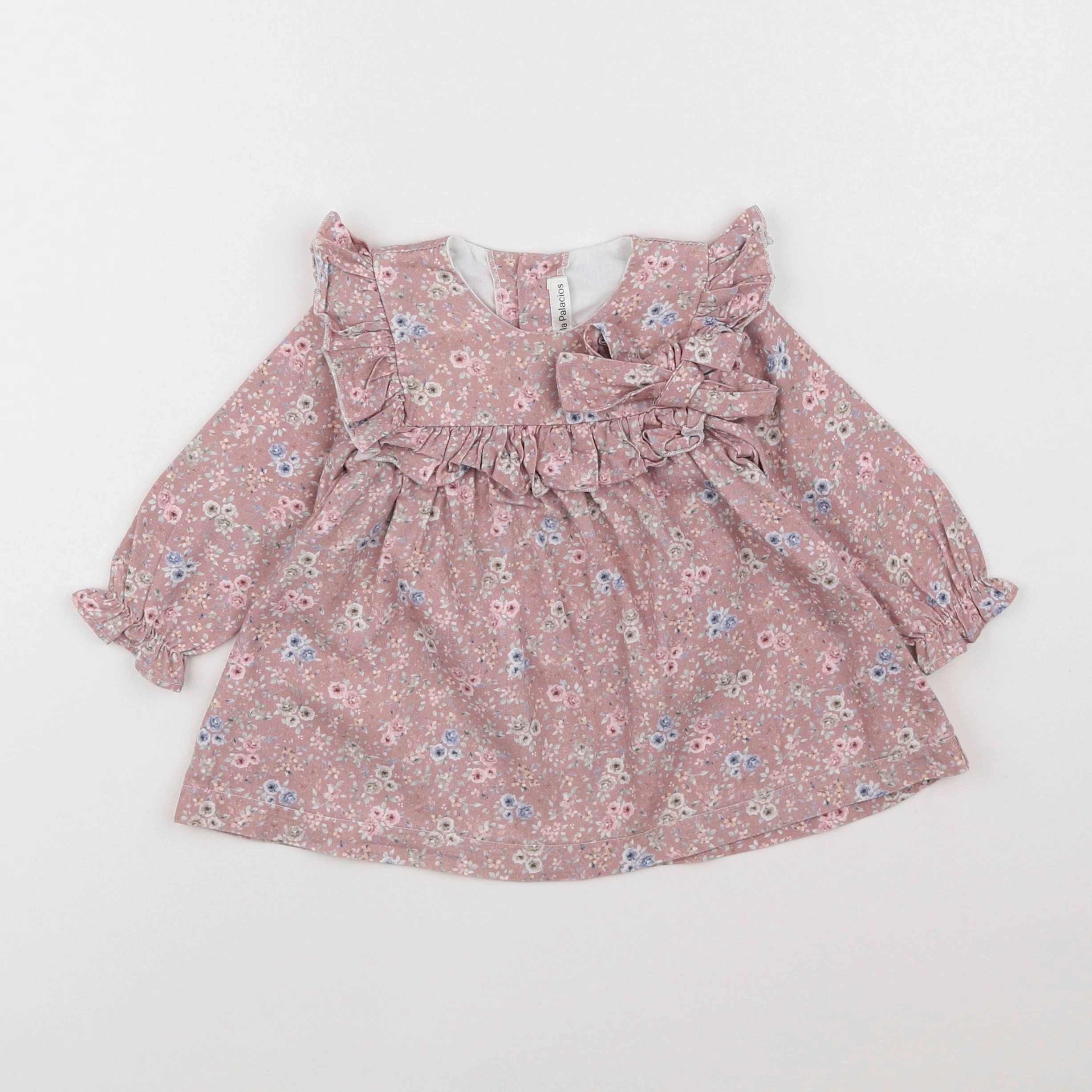 Lola Palacios - robe rose - 12 mois