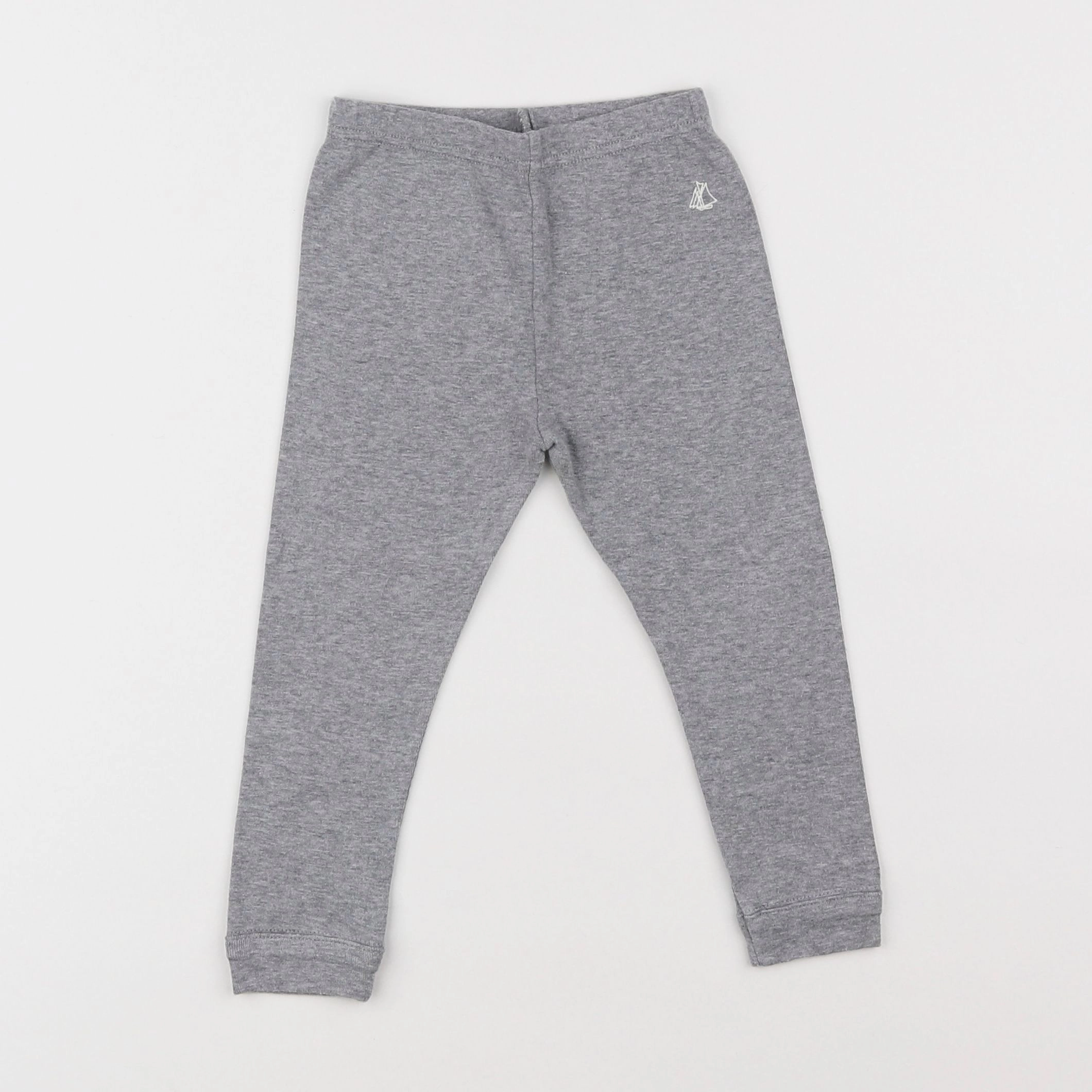 Petit Bateau - legging gris - 2 ans