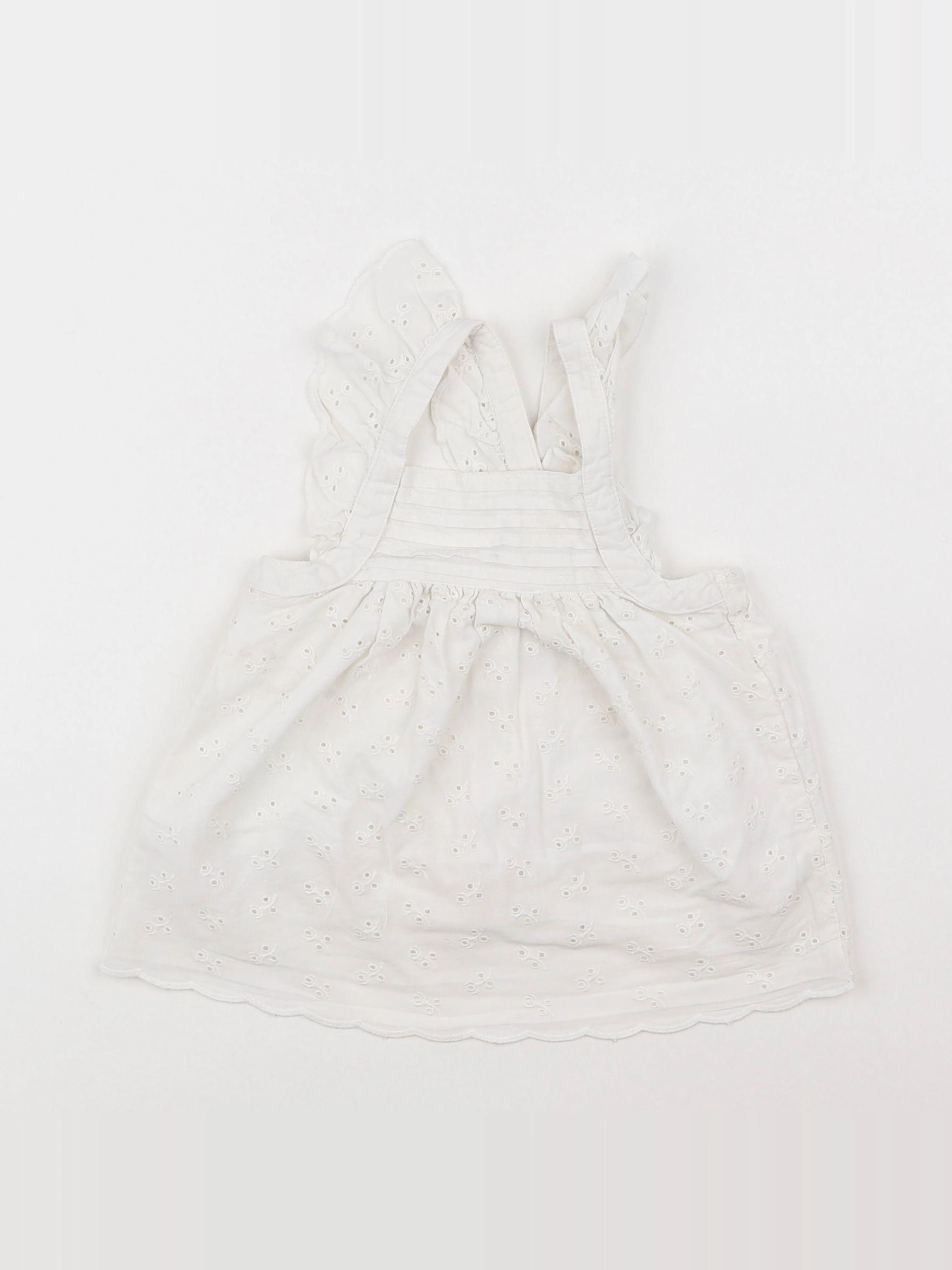 Tape à l'oeil - blouse blanc - 12 mois