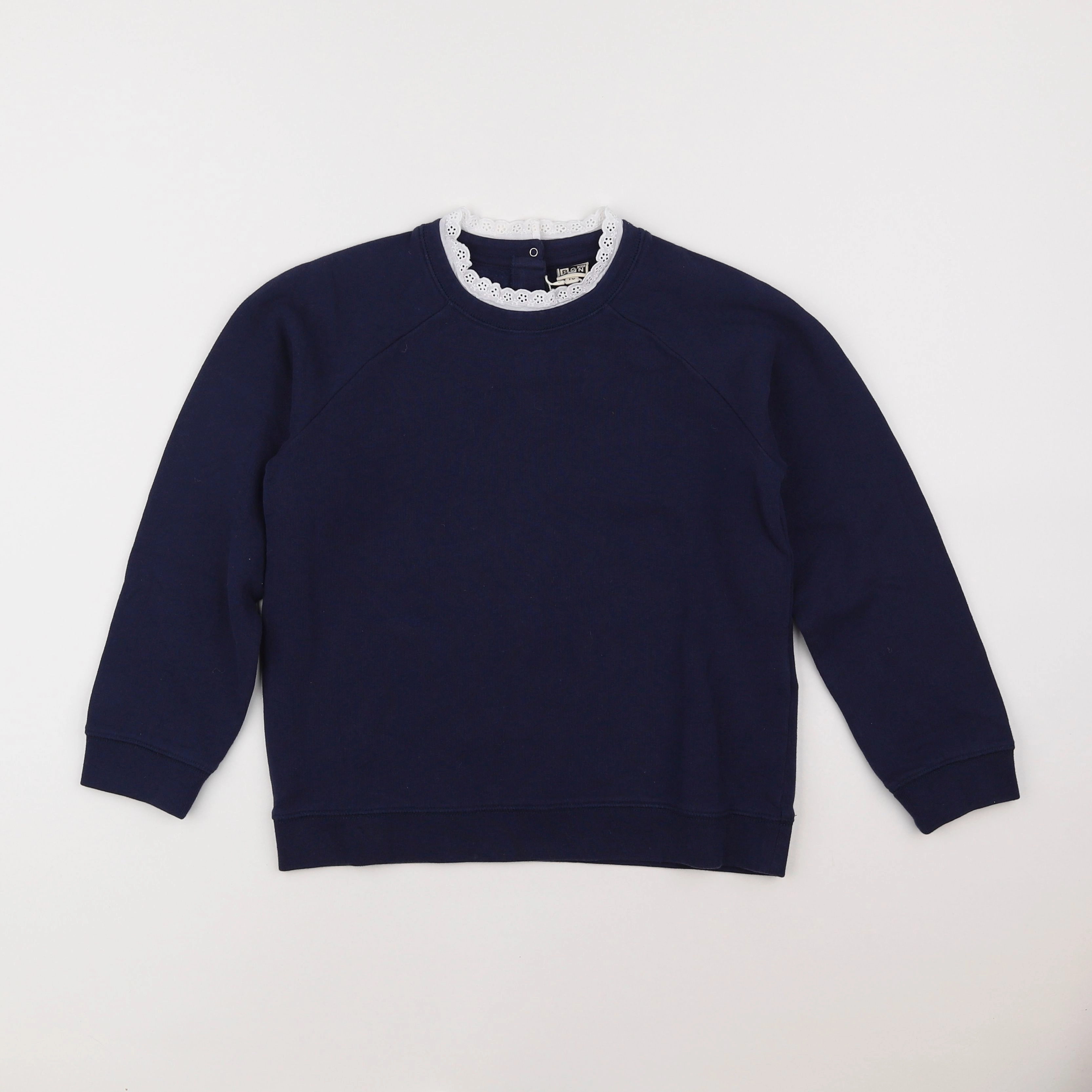 Bonton - sweat bleu - 10 ans