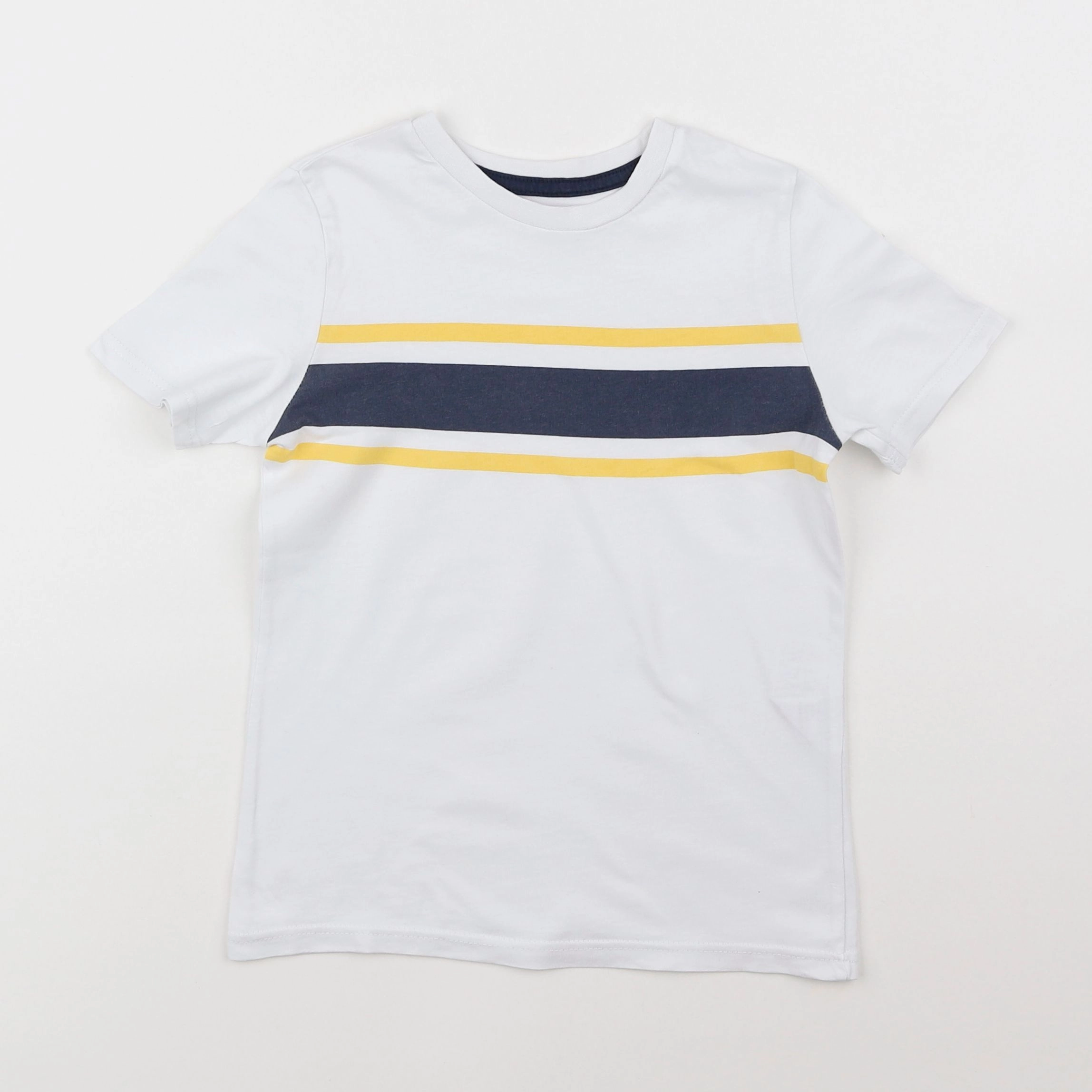 Vertbaudet - tee-shirt blanc - 6 ans