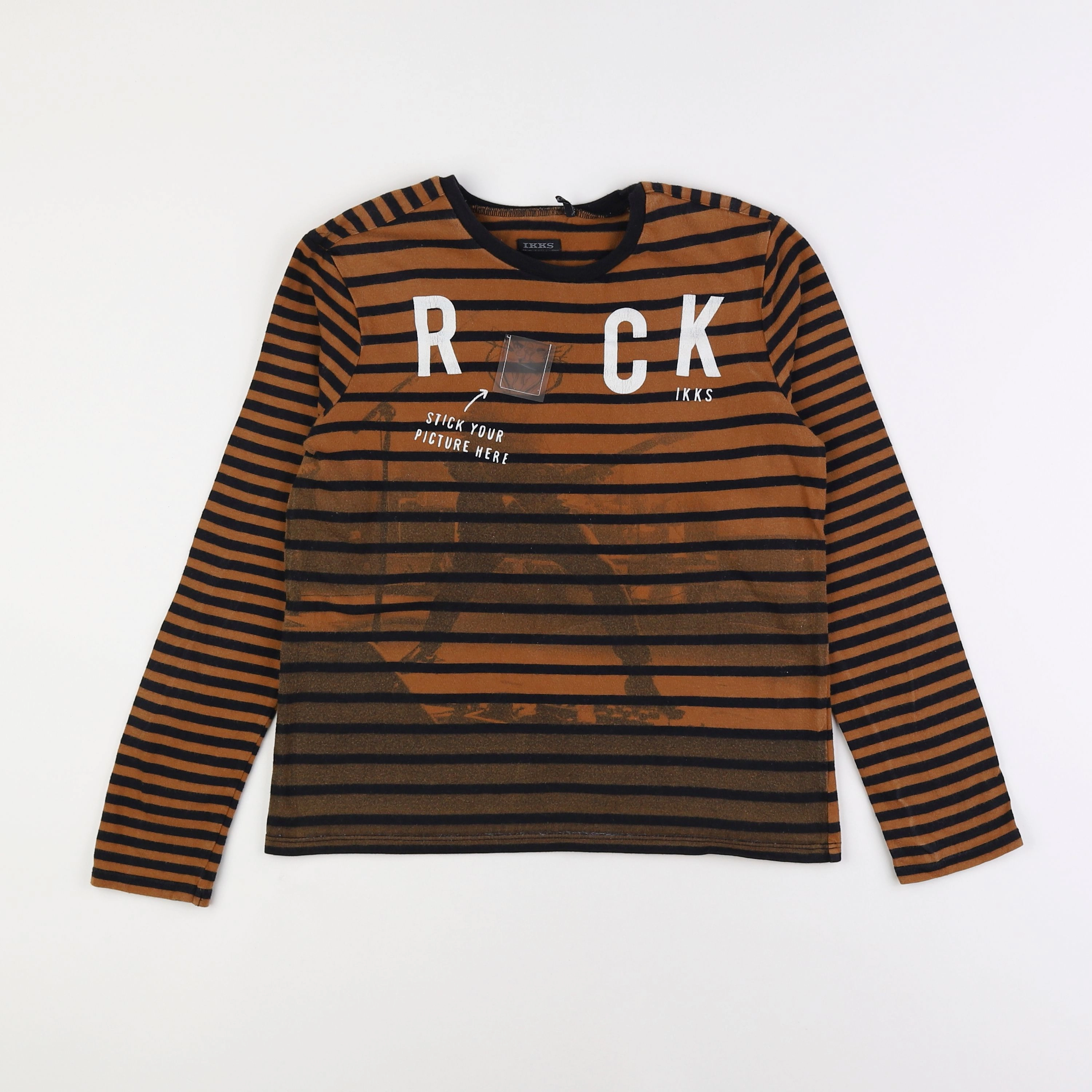 IKKS - tee-shirt marron - 12 ans