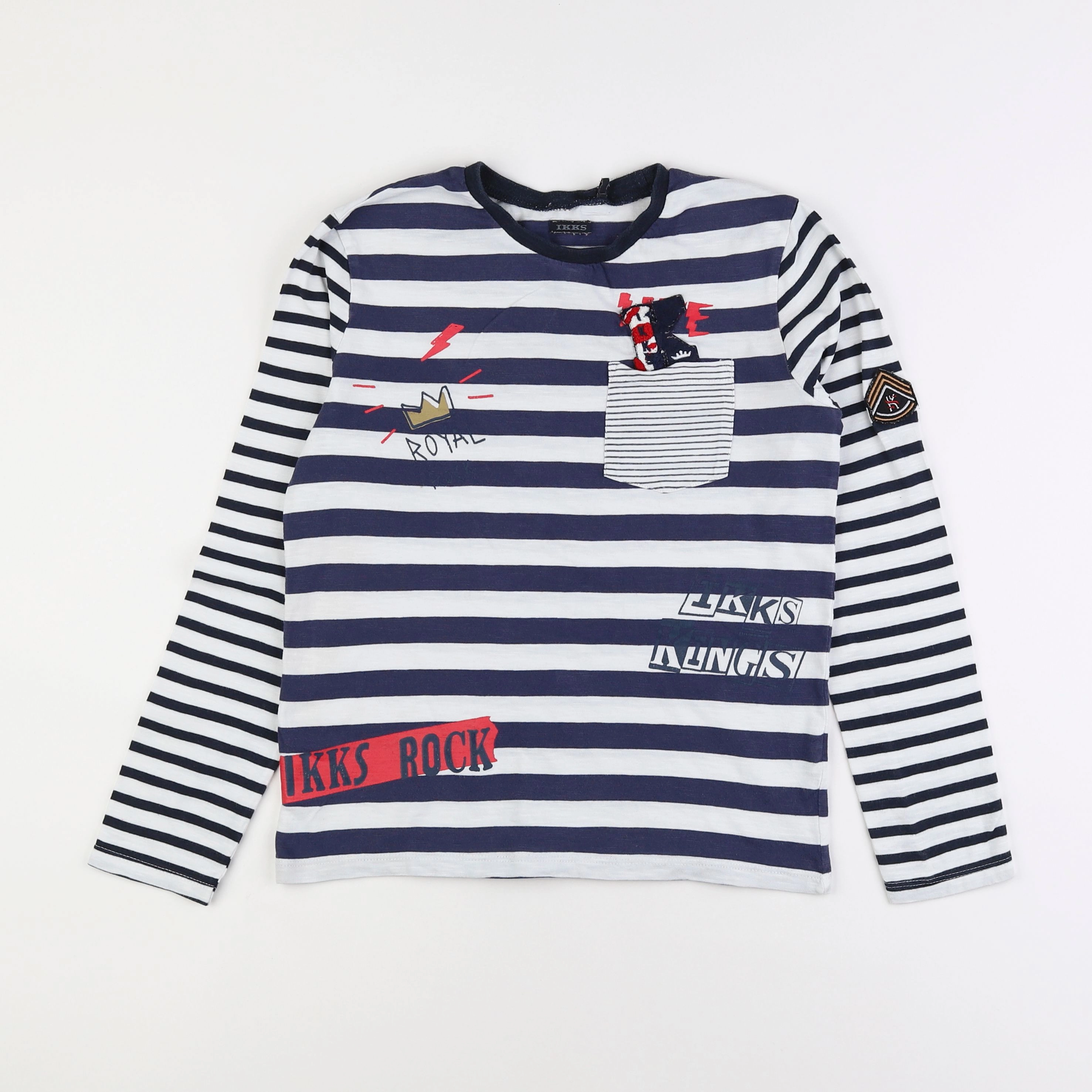 IKKS - tee-shirt bleu - 12 ans