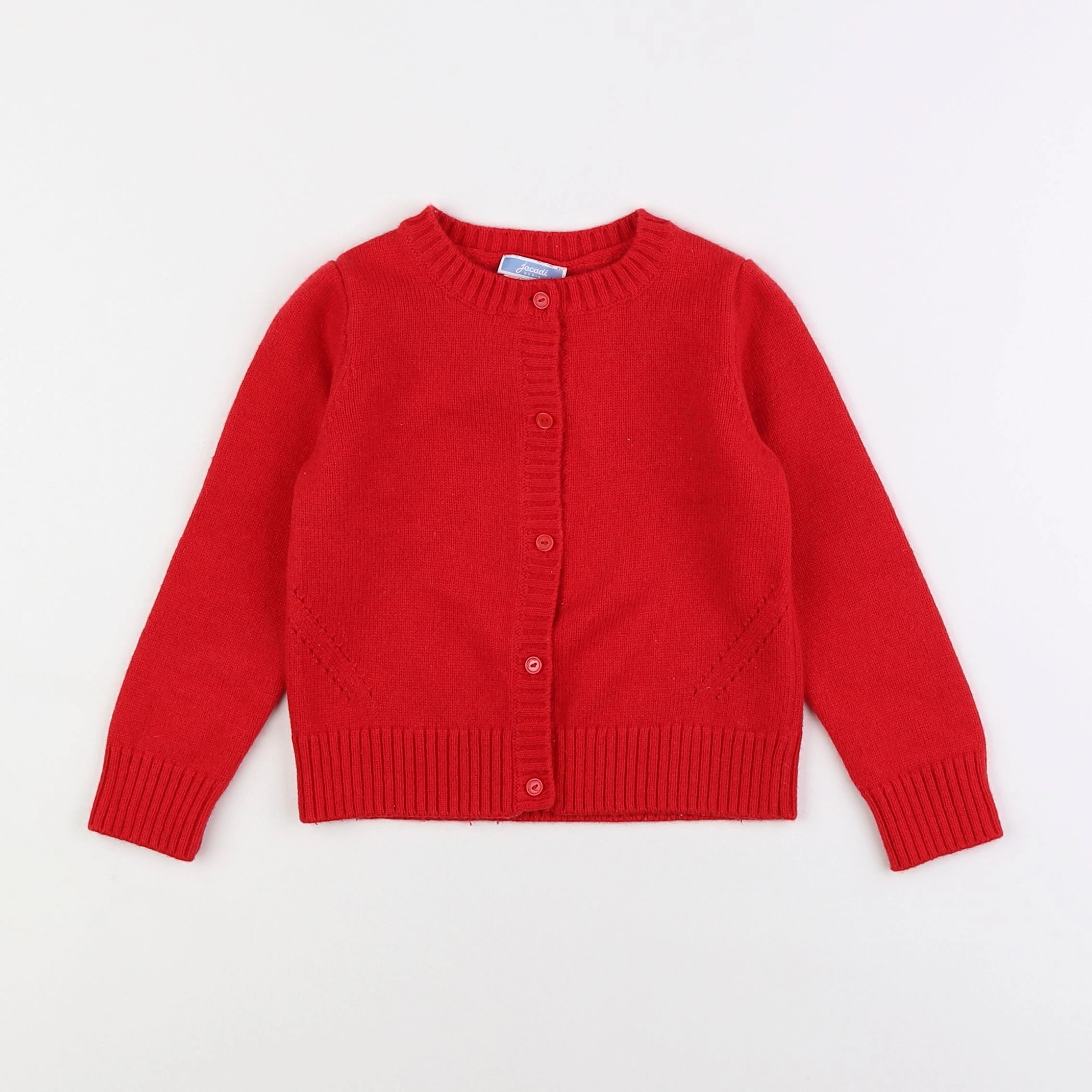 Jacadi - gilet rouge - 4 ans