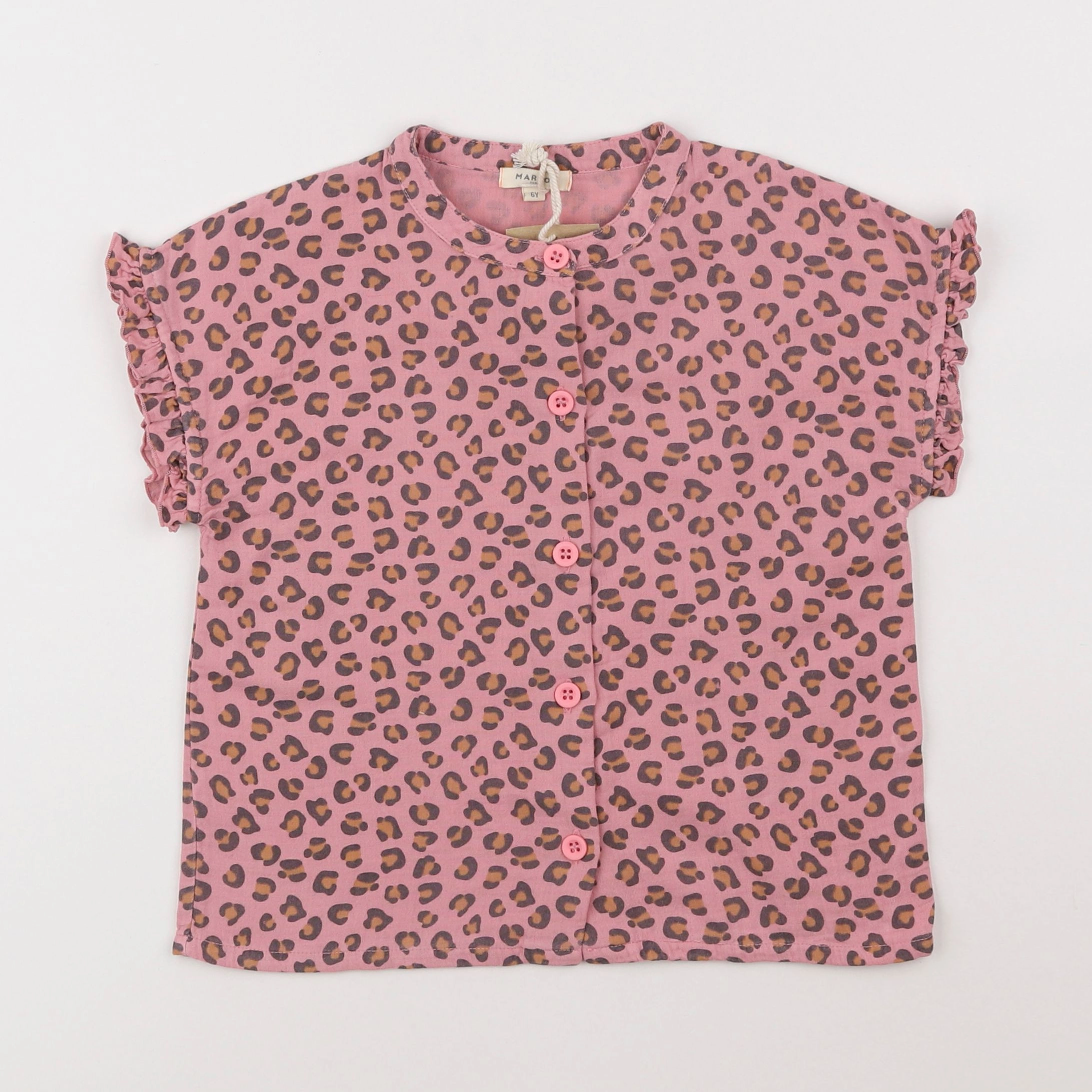 Marlot Paris - blouse rose - 6 ans