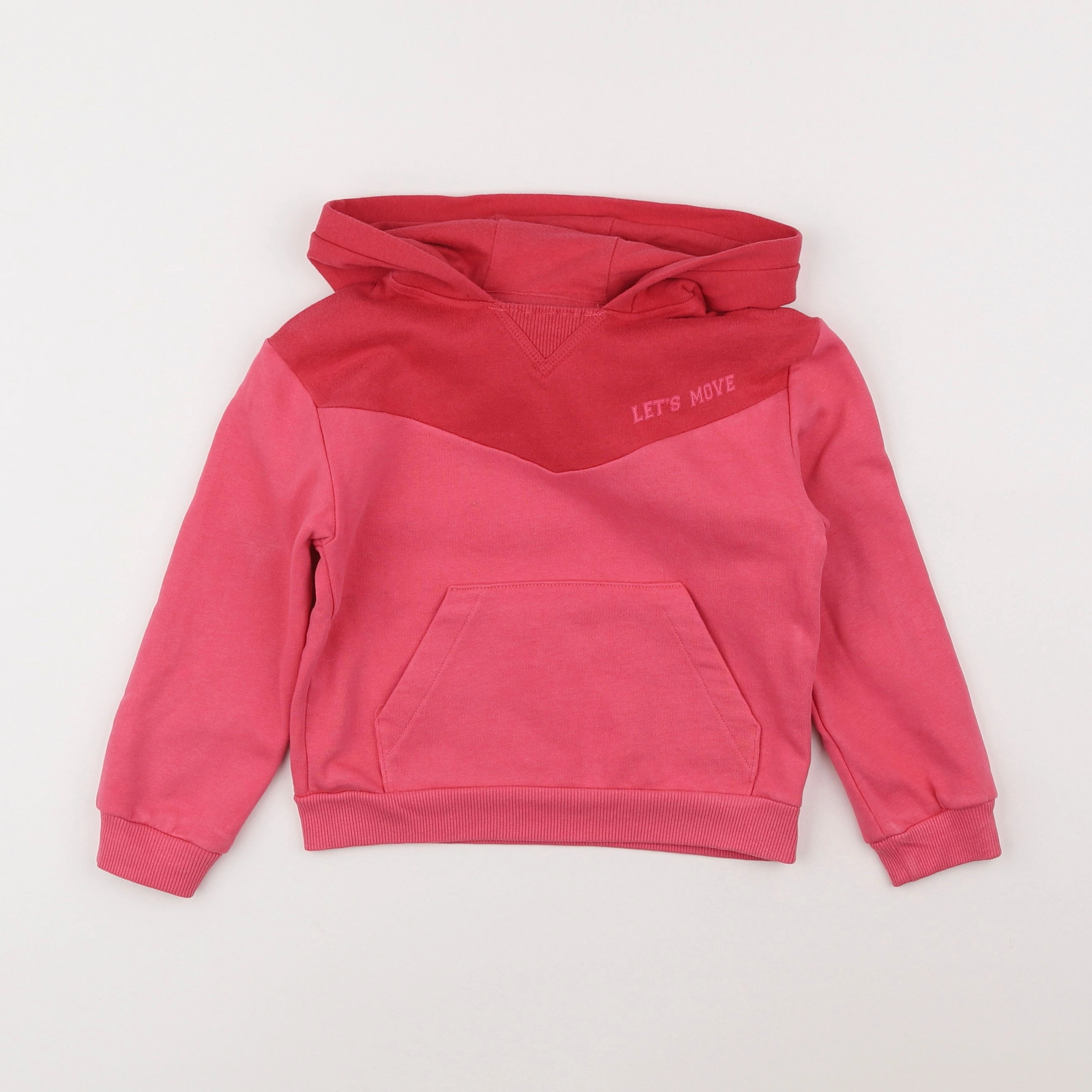 La Redoute - sweat rose - 4 ans