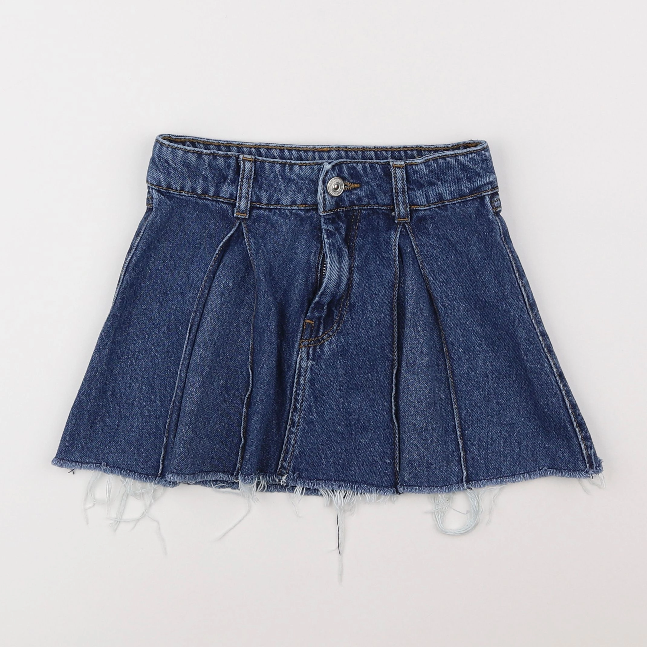 Zara - jupe bleu - 7 ans