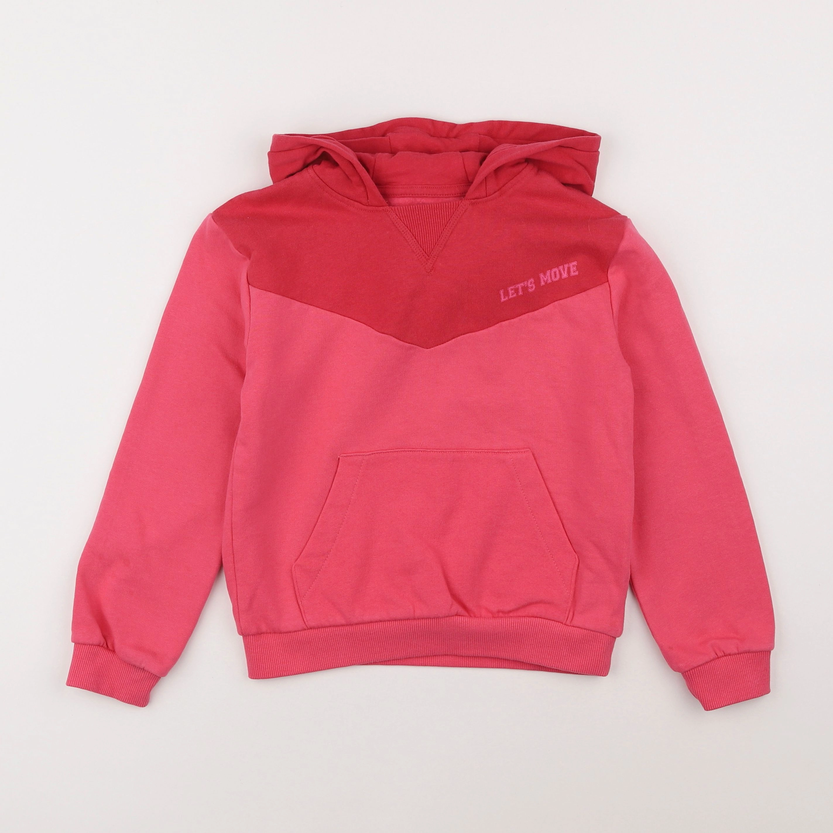 La Redoute - sweat rose - 8 ans