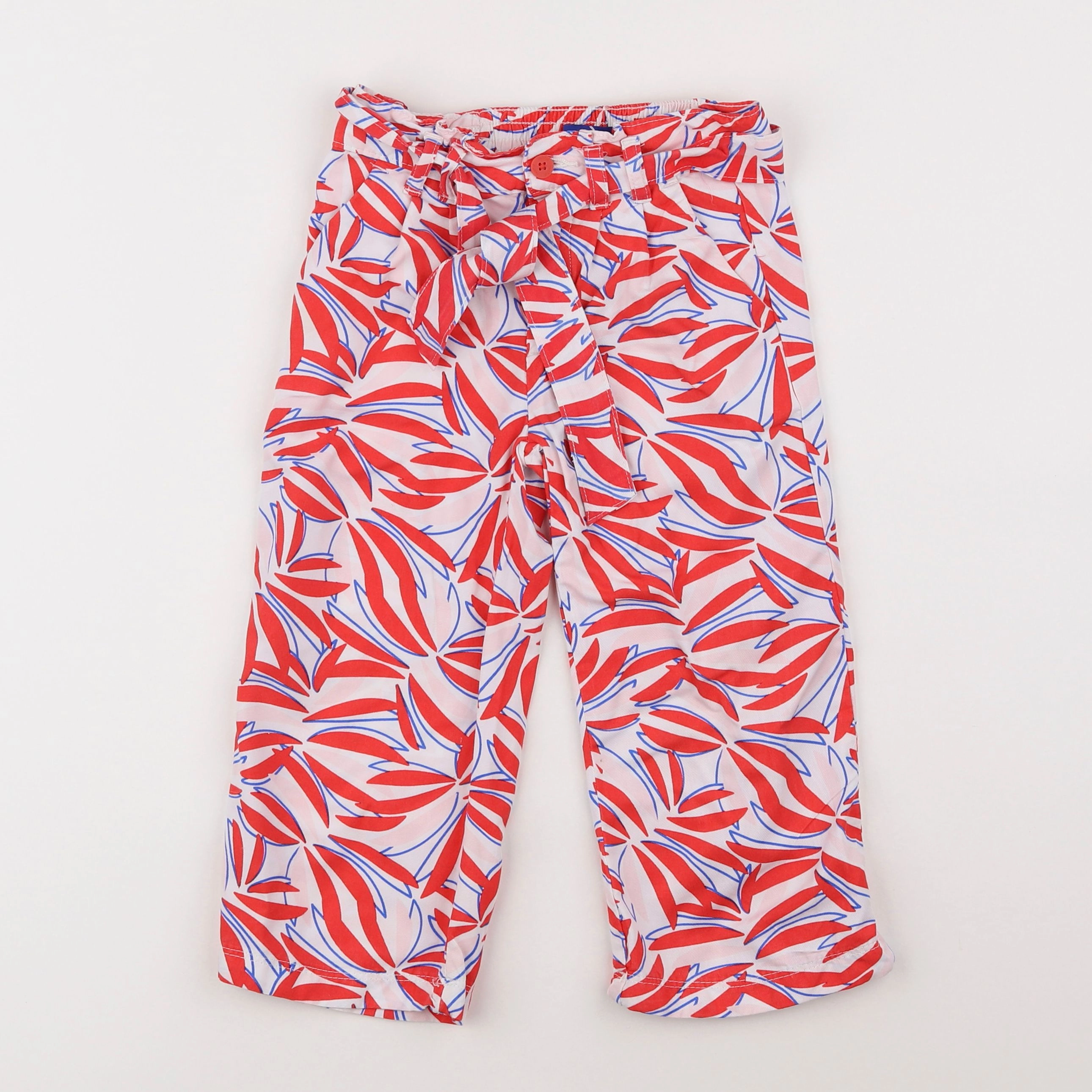 Okaidi - pantalon rouge - 4 ans