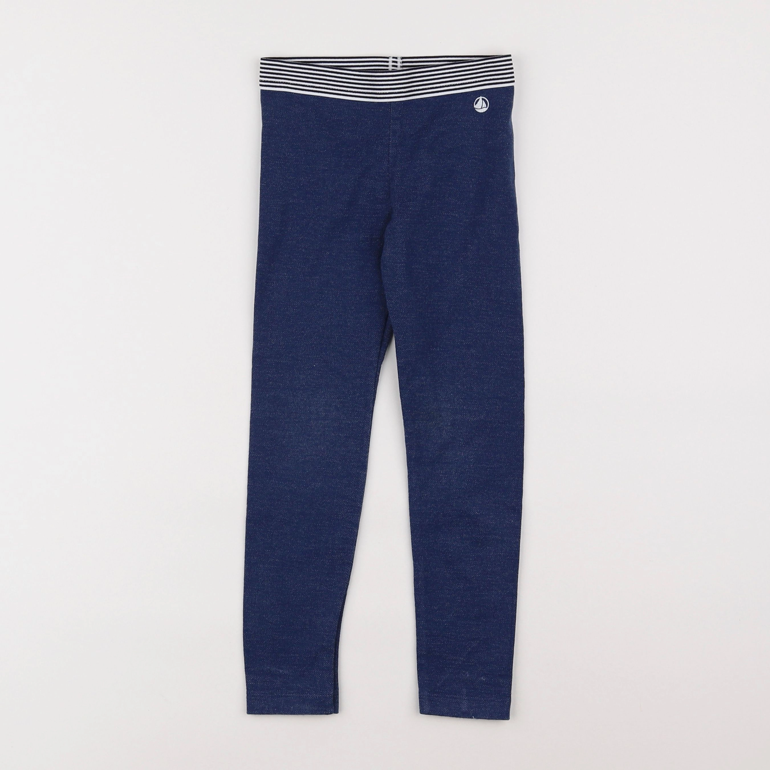 Petit Bateau - legging bleu - 5 ans