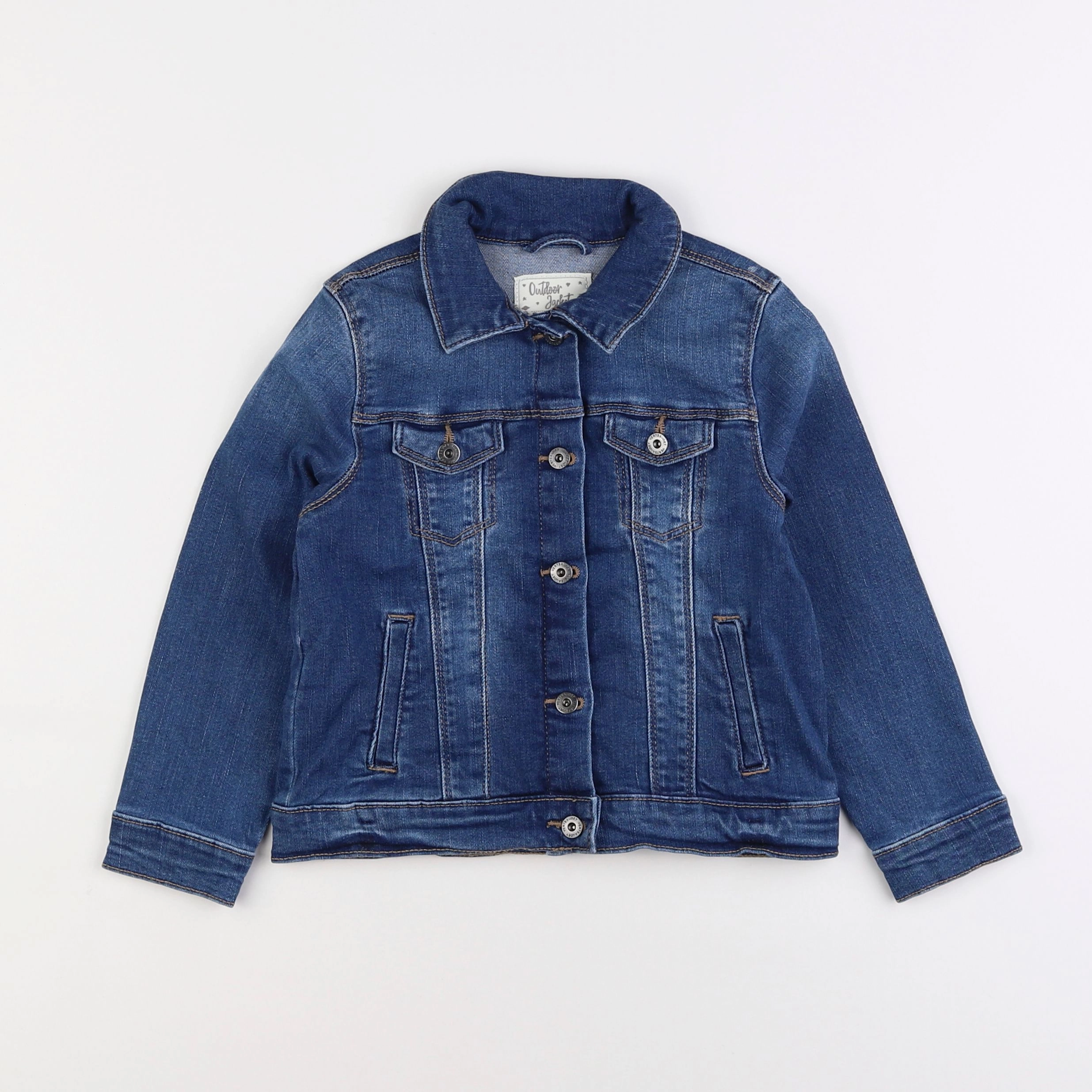 Vertbaudet - veste bleu - 6 ans