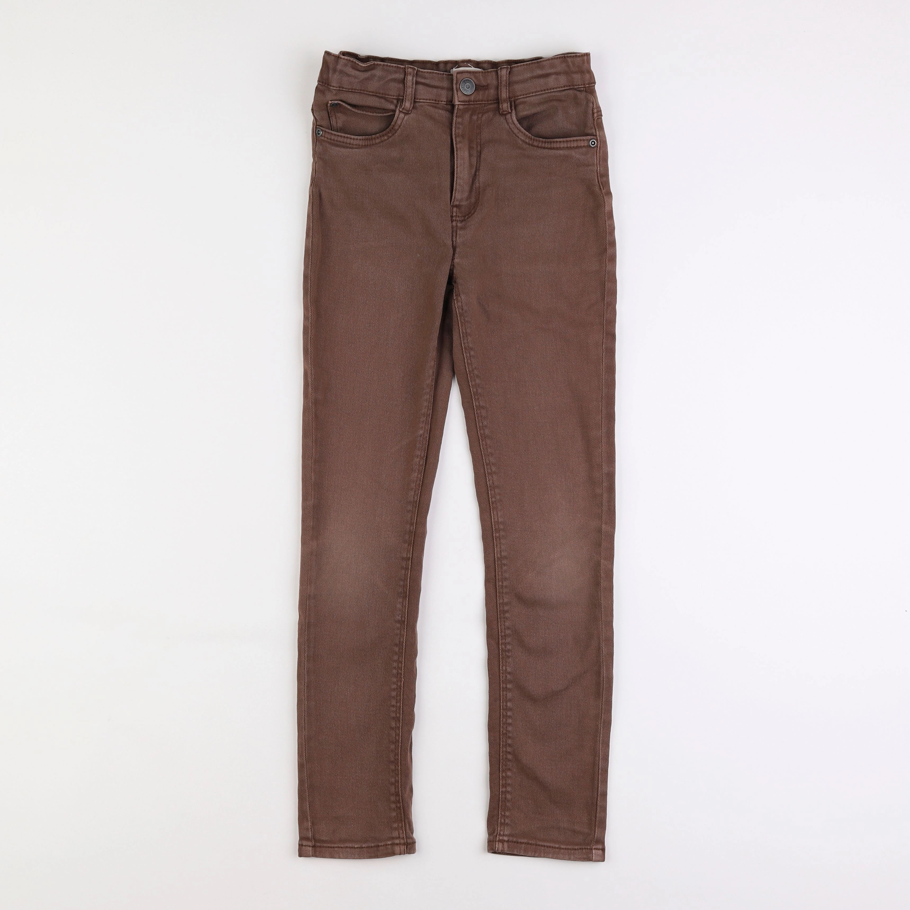 Vertbaudet - jean marron - 10 ans