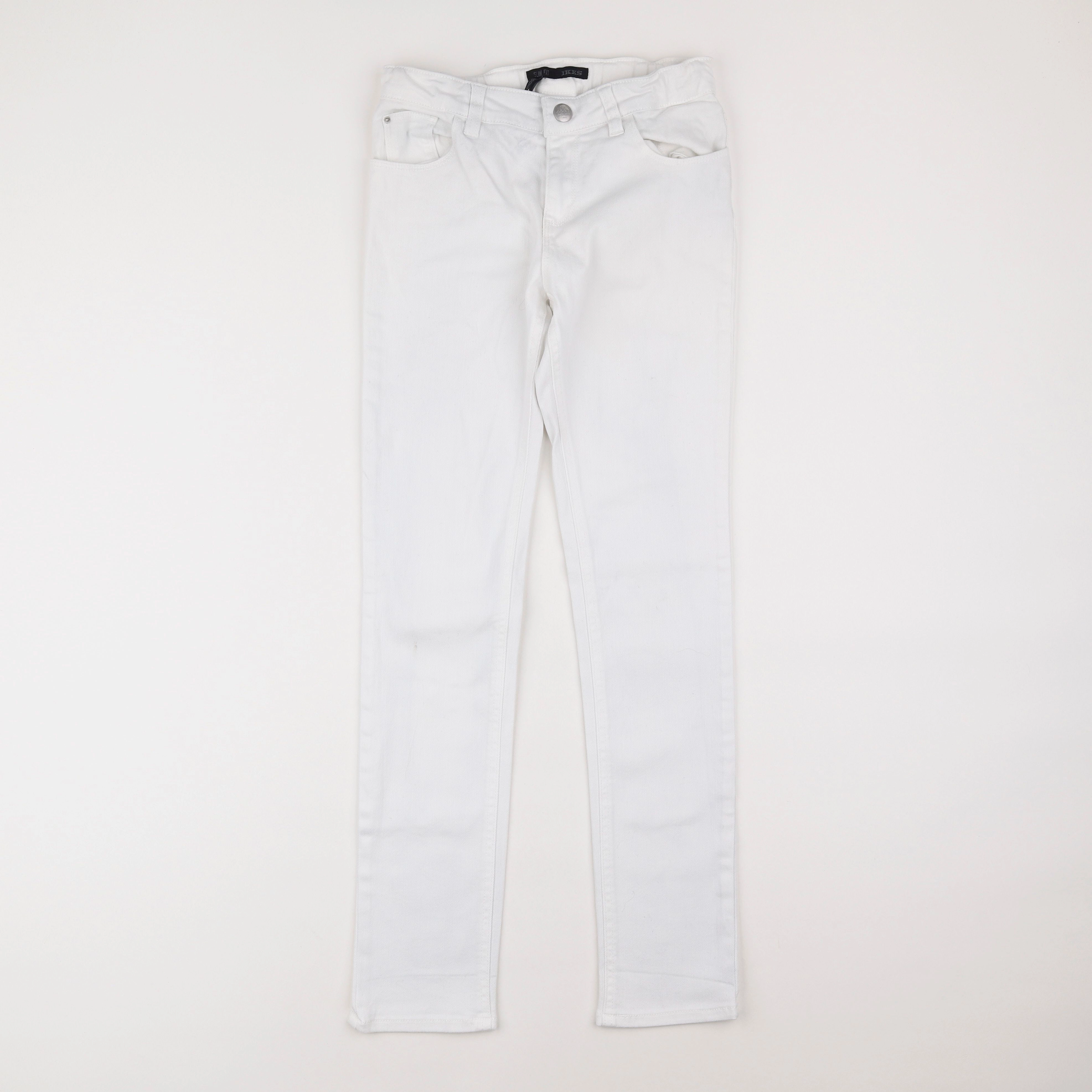IKKS - jean blanc - 12 ans