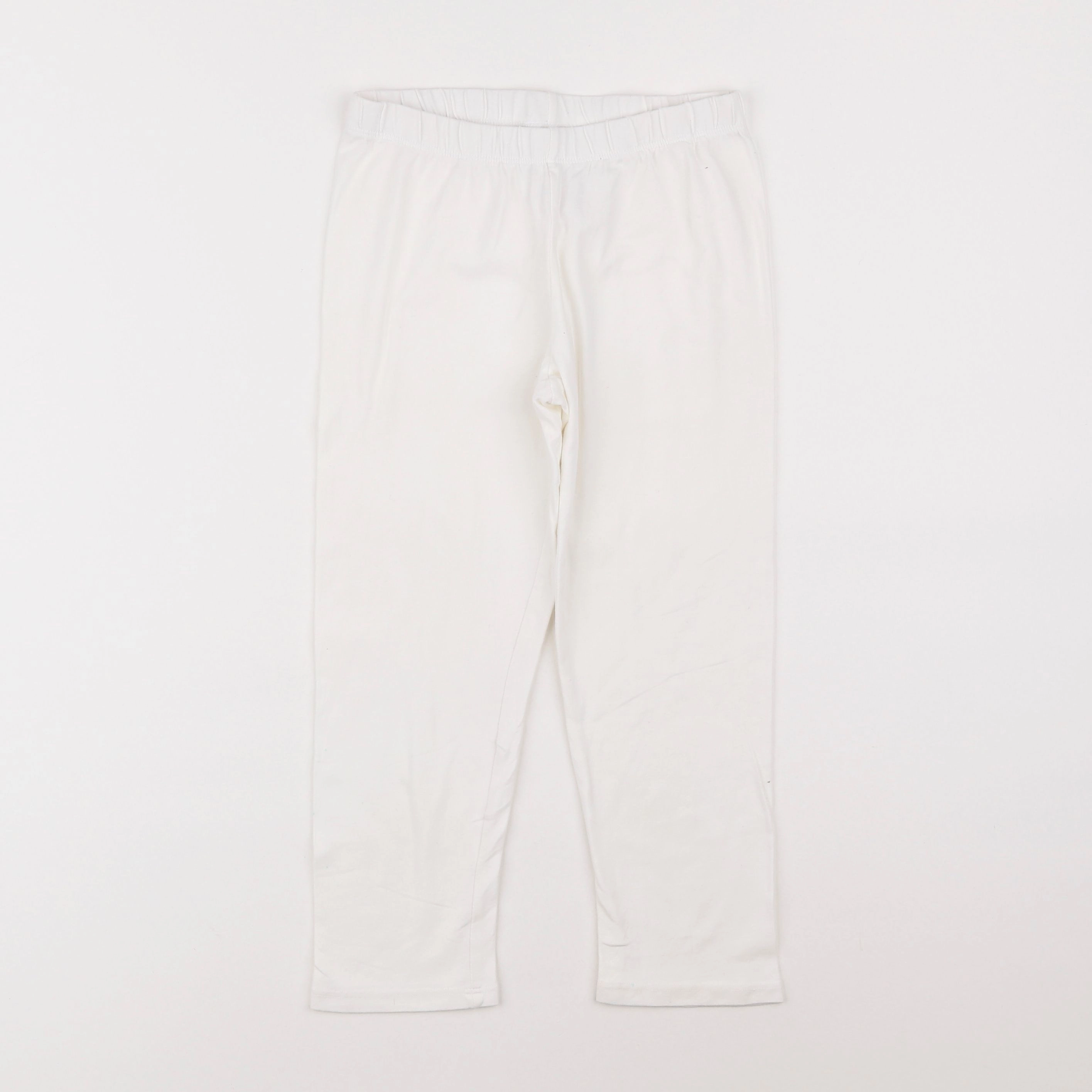 Vertbaudet - legging court blanc - 12 ans