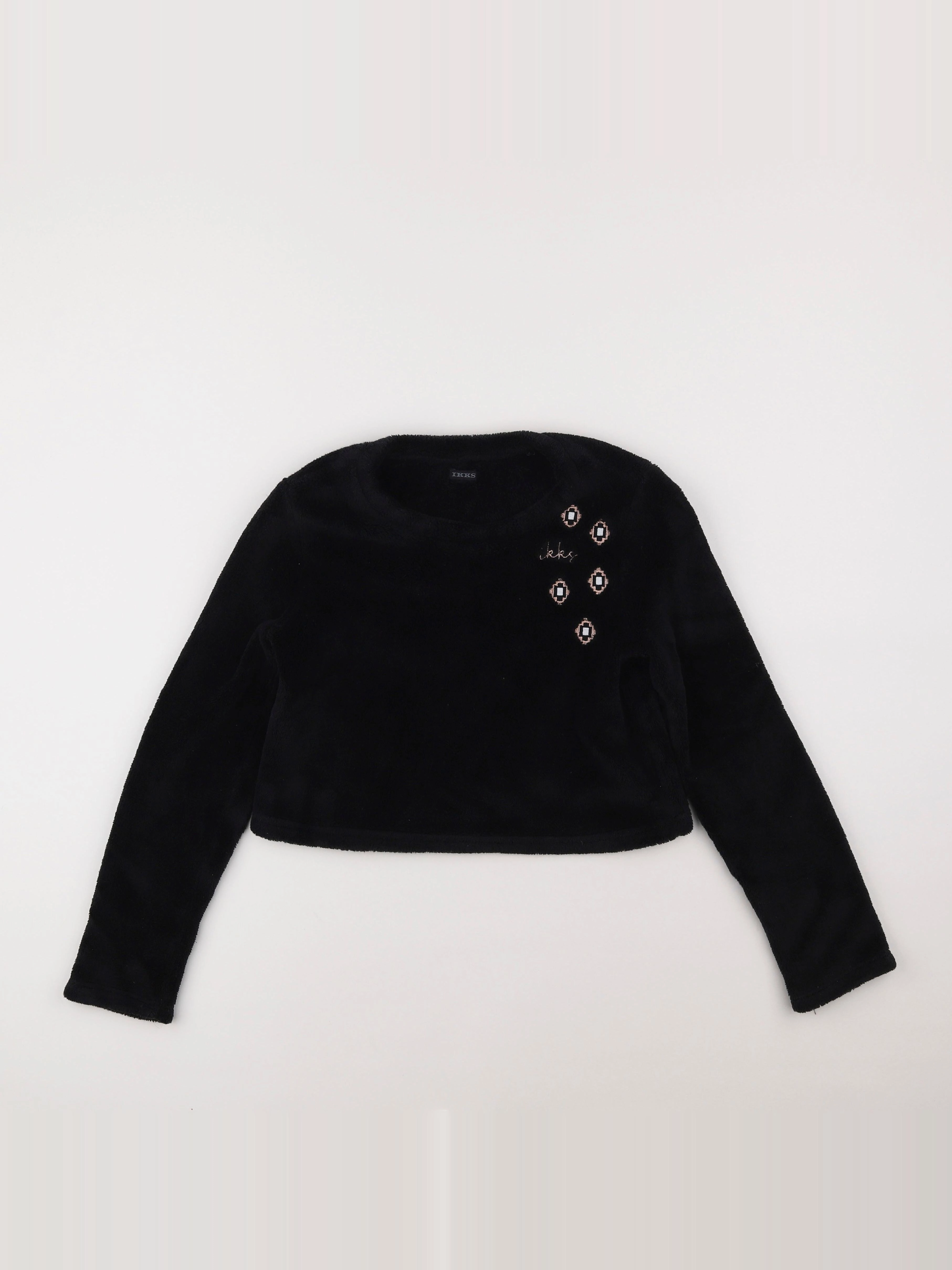 IKKS - polaire noir - 12 ans
