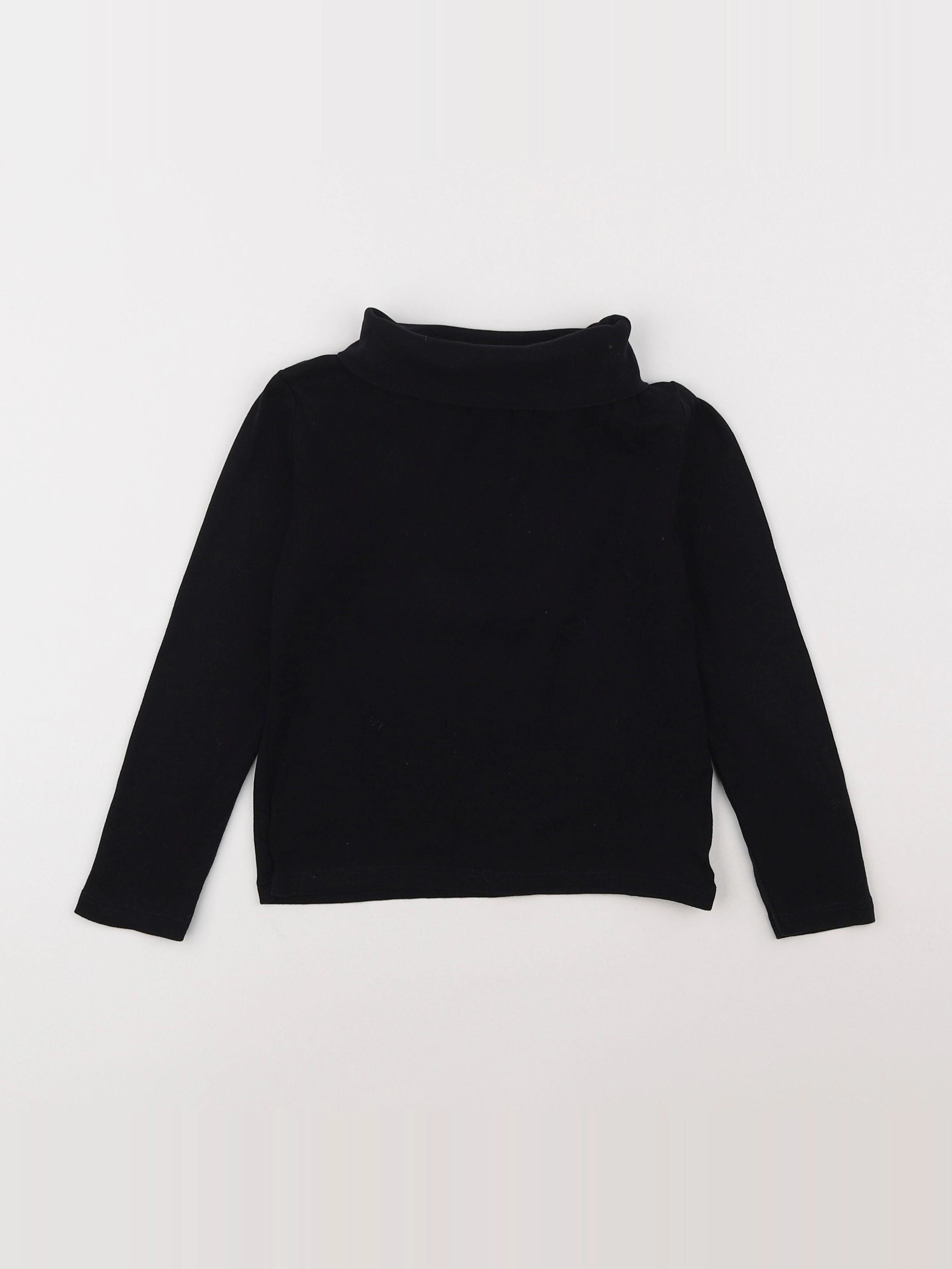 Vertbaudet - sous-pull noir - 5 ans