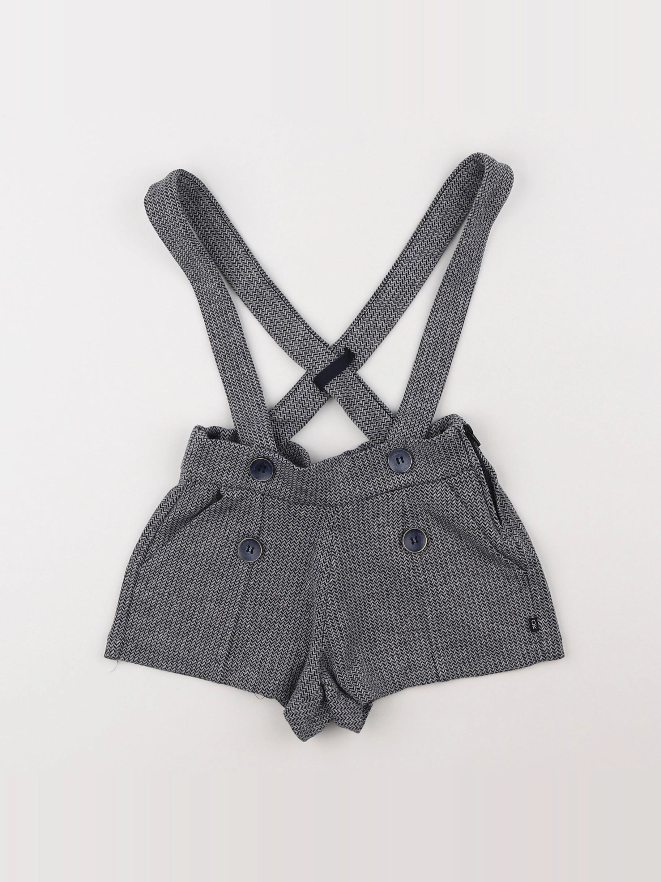 Okaidi - short gris - 5 ans
