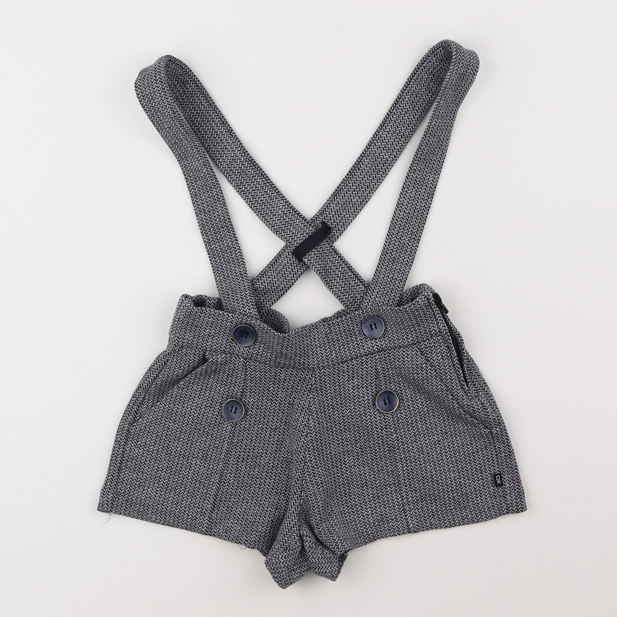 Okaidi - short gris - 5 ans
