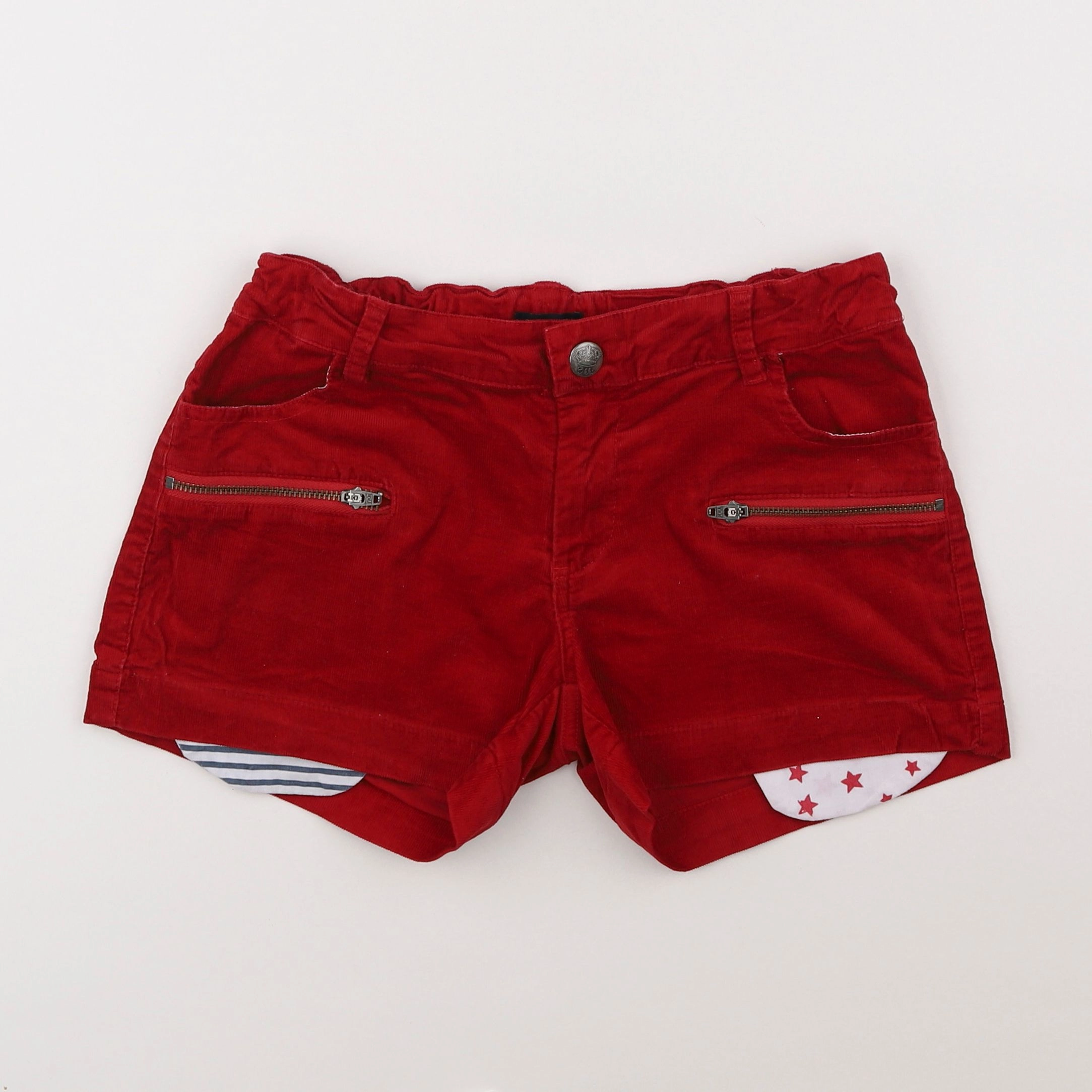 IKKS - short rouge - 12 ans