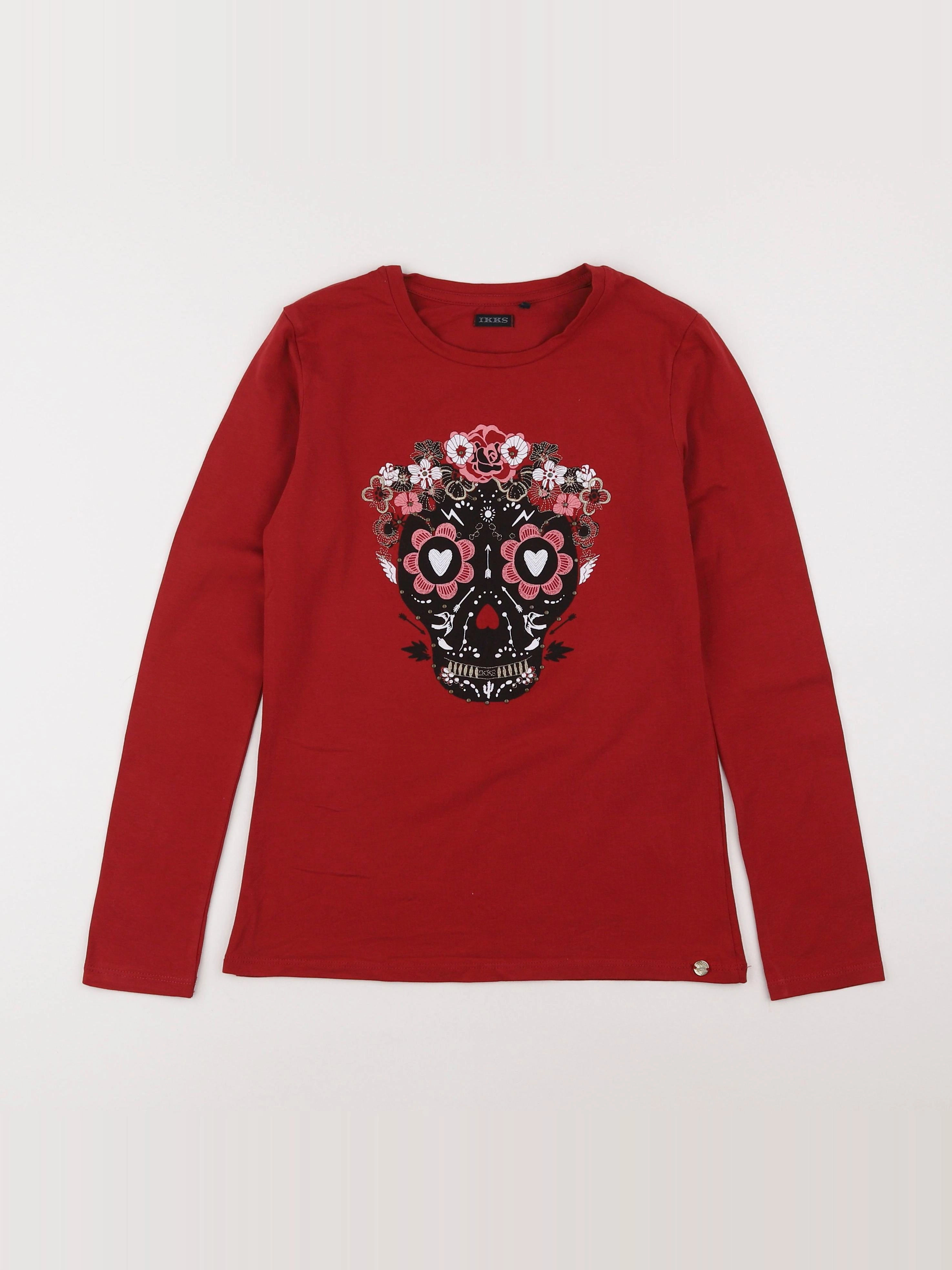 IKKS - tee-shirt rouge - 12 ans