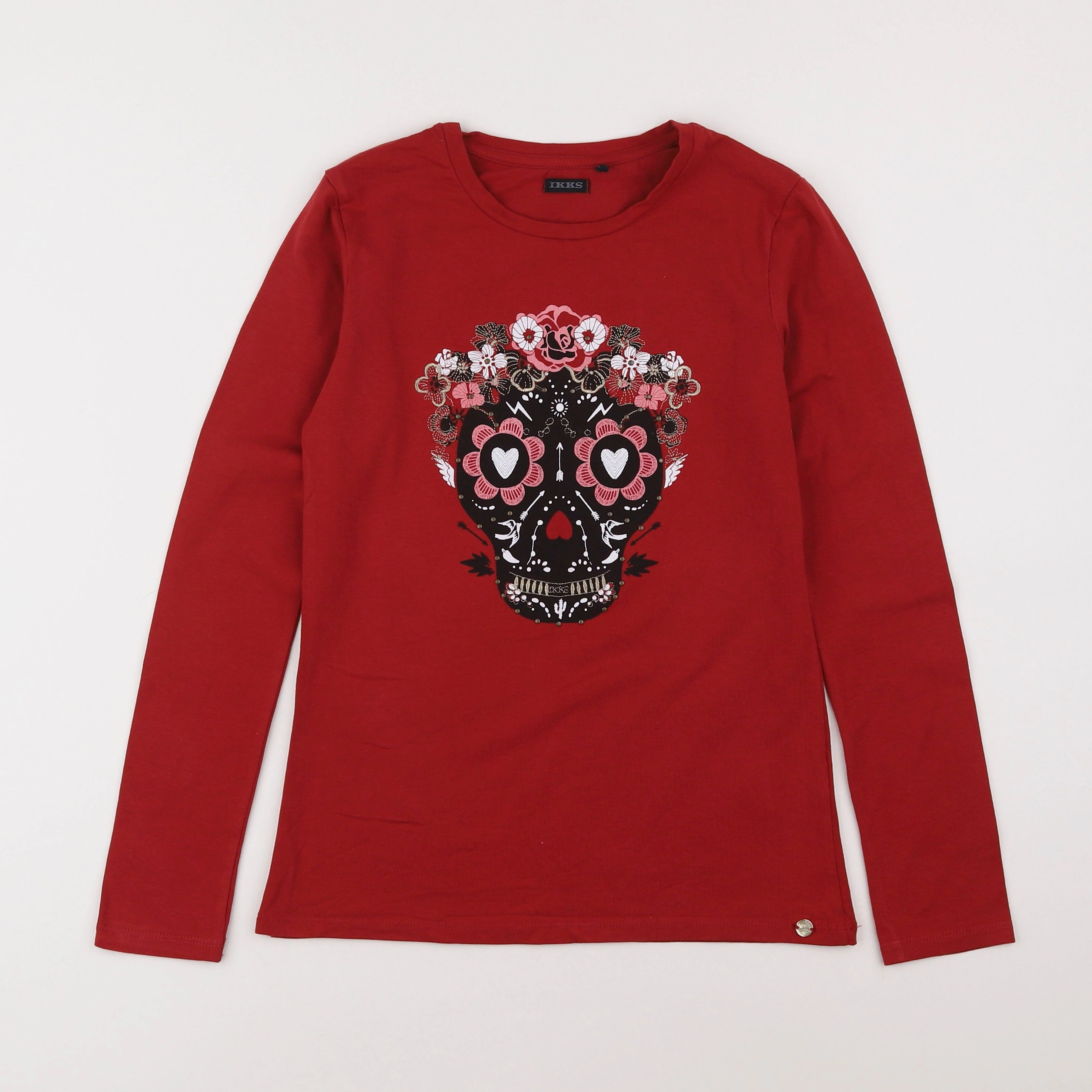 IKKS - tee-shirt rouge - 12 ans