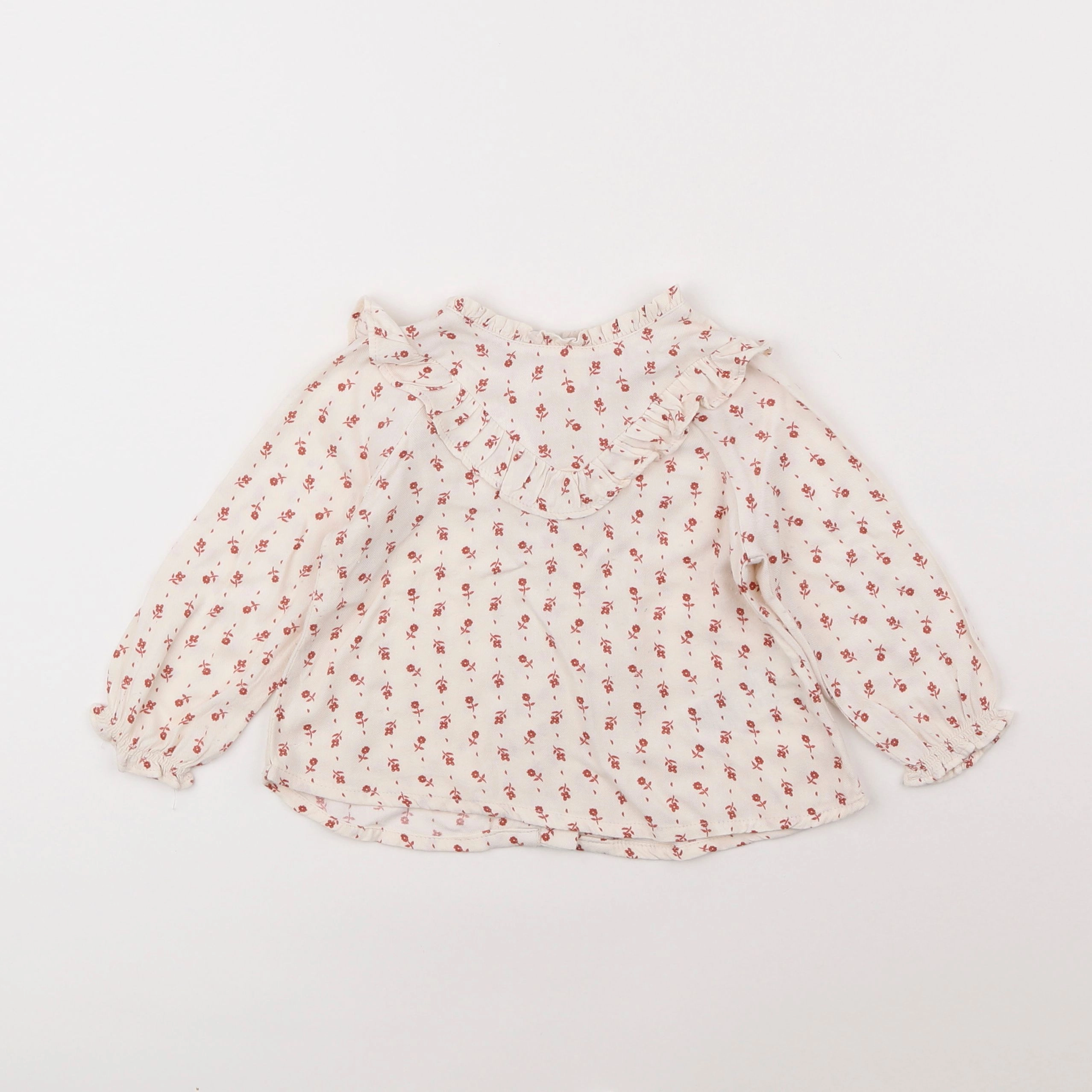 Vertbaudet - blouse multicolore - 12 mois