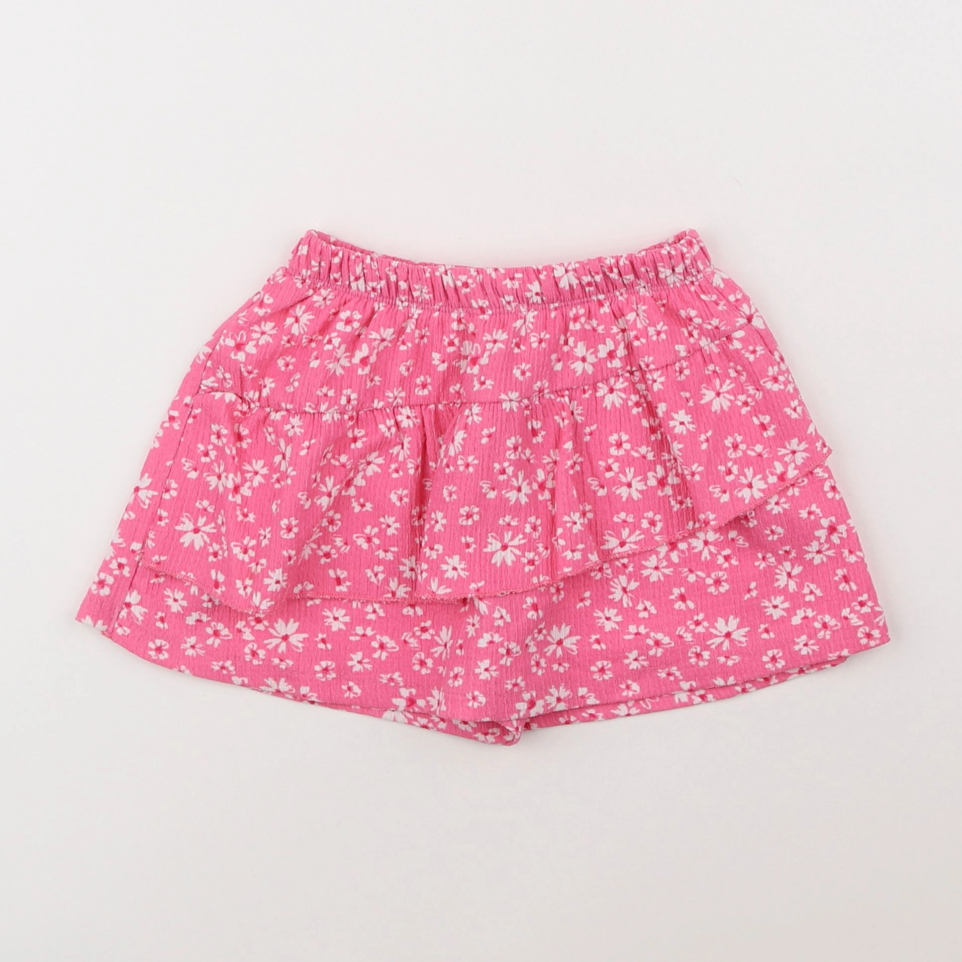 Zara - jupe short rose - 3/4 ans